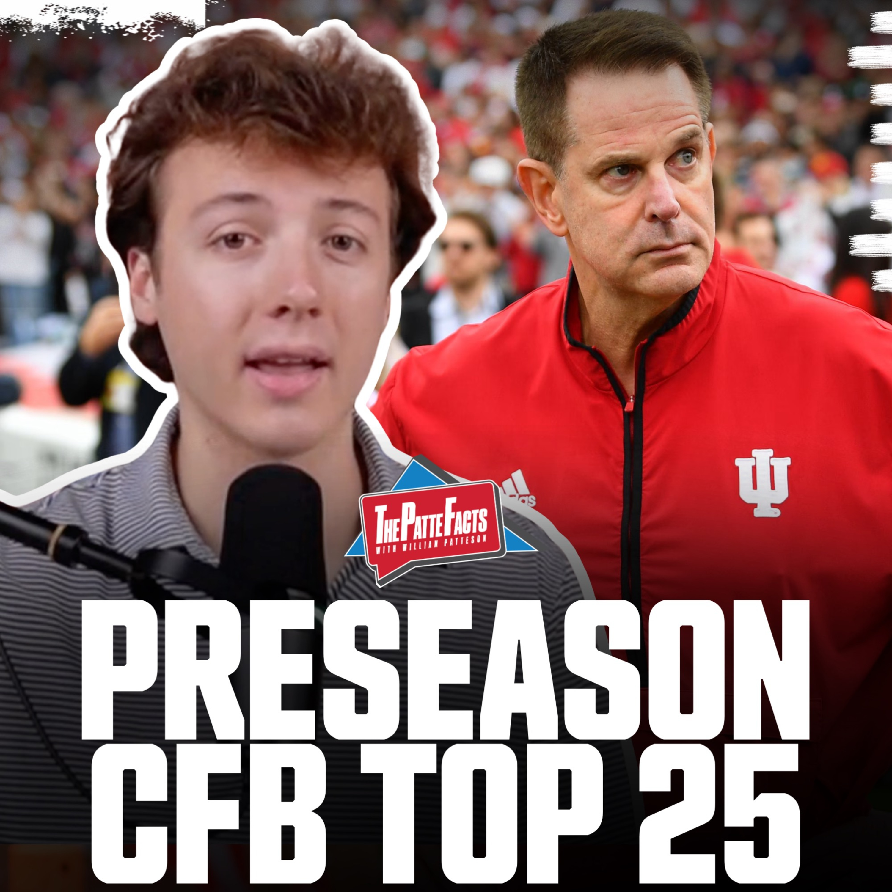 My Top 25 College Football Teams for 2026 | Preseason Rankings episode artwork