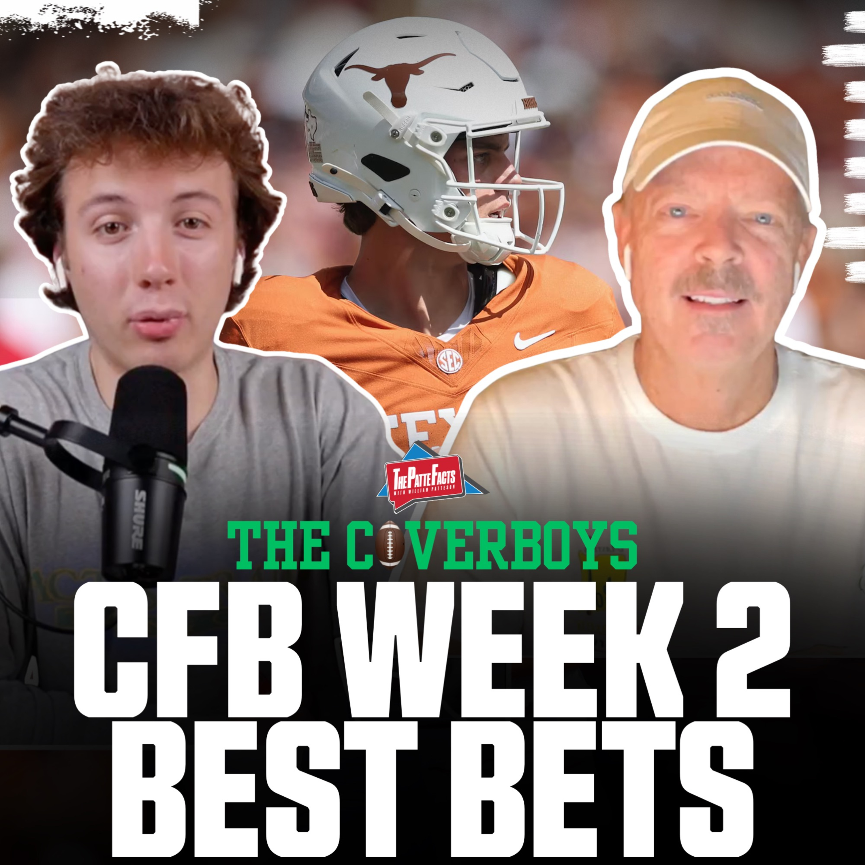 The RIGHT SIDE in Ohio State/Texas + Week 2 CFB Best Bets - The Coverboys  episode artwork