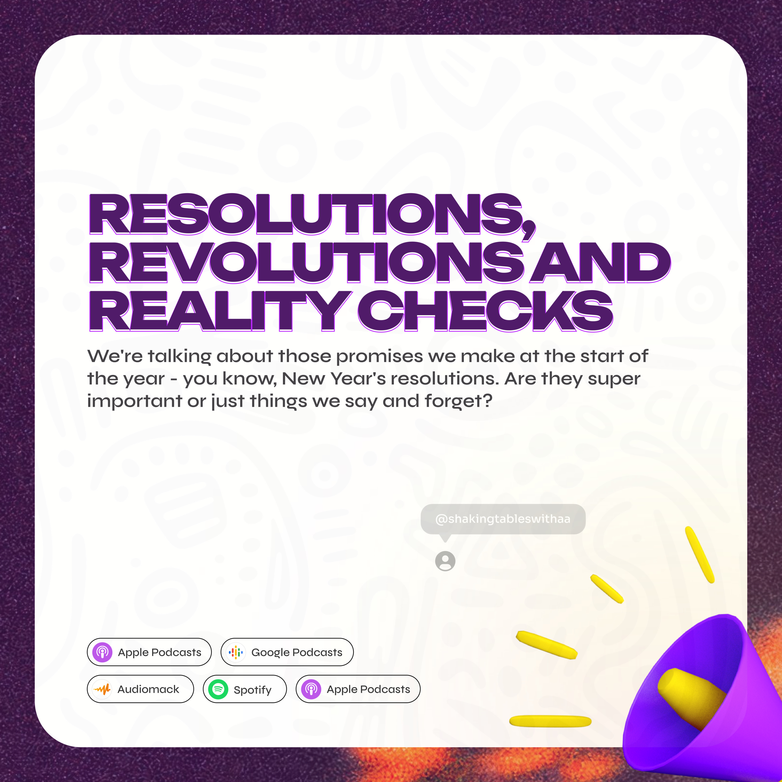 Resolutions, Revolutions, and Reality Checks - E107