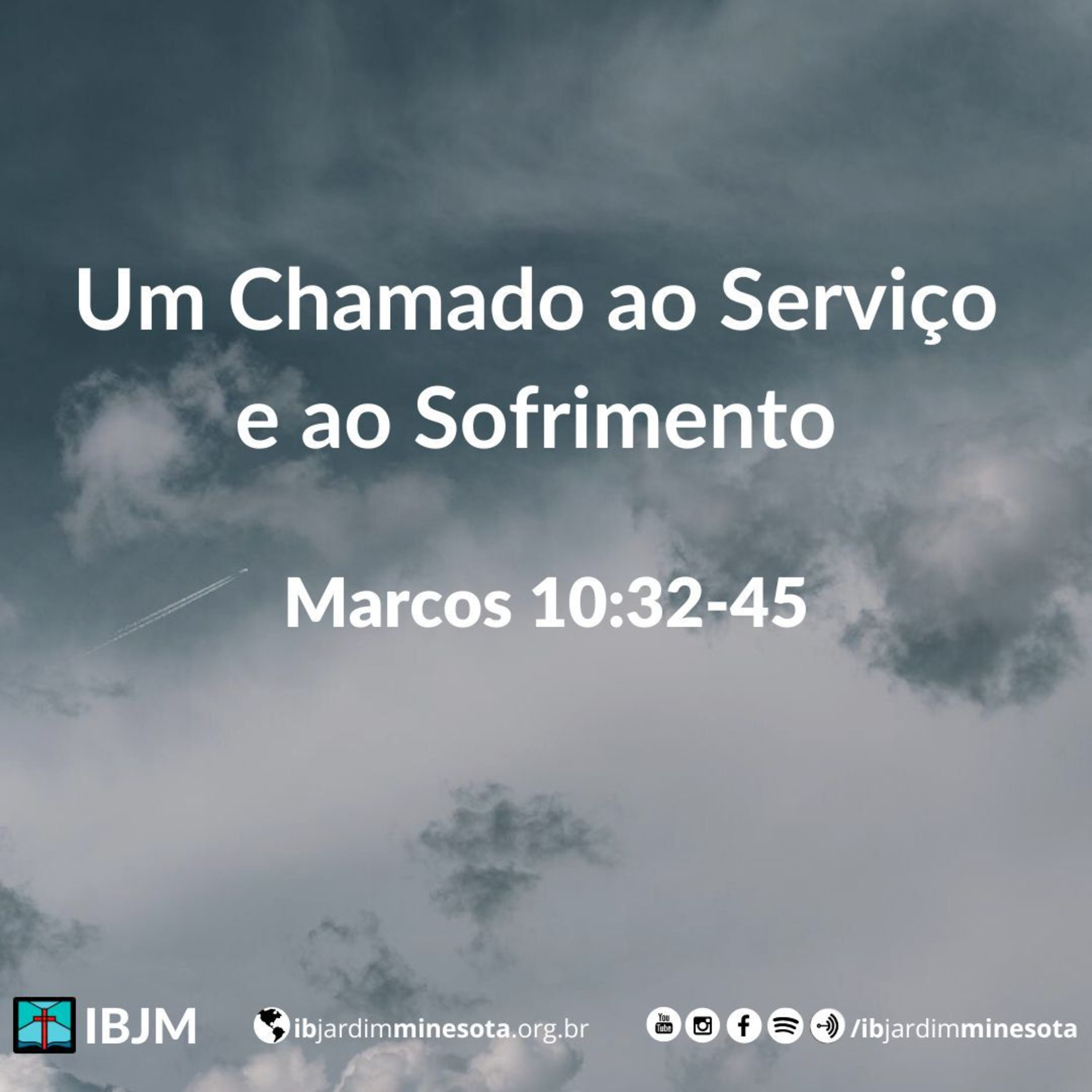 Um Chamado ao Serviço e ao Sofrimento (Marcos 10:32-45) | Israel Rodrigues (25/08/2024) episode artwork