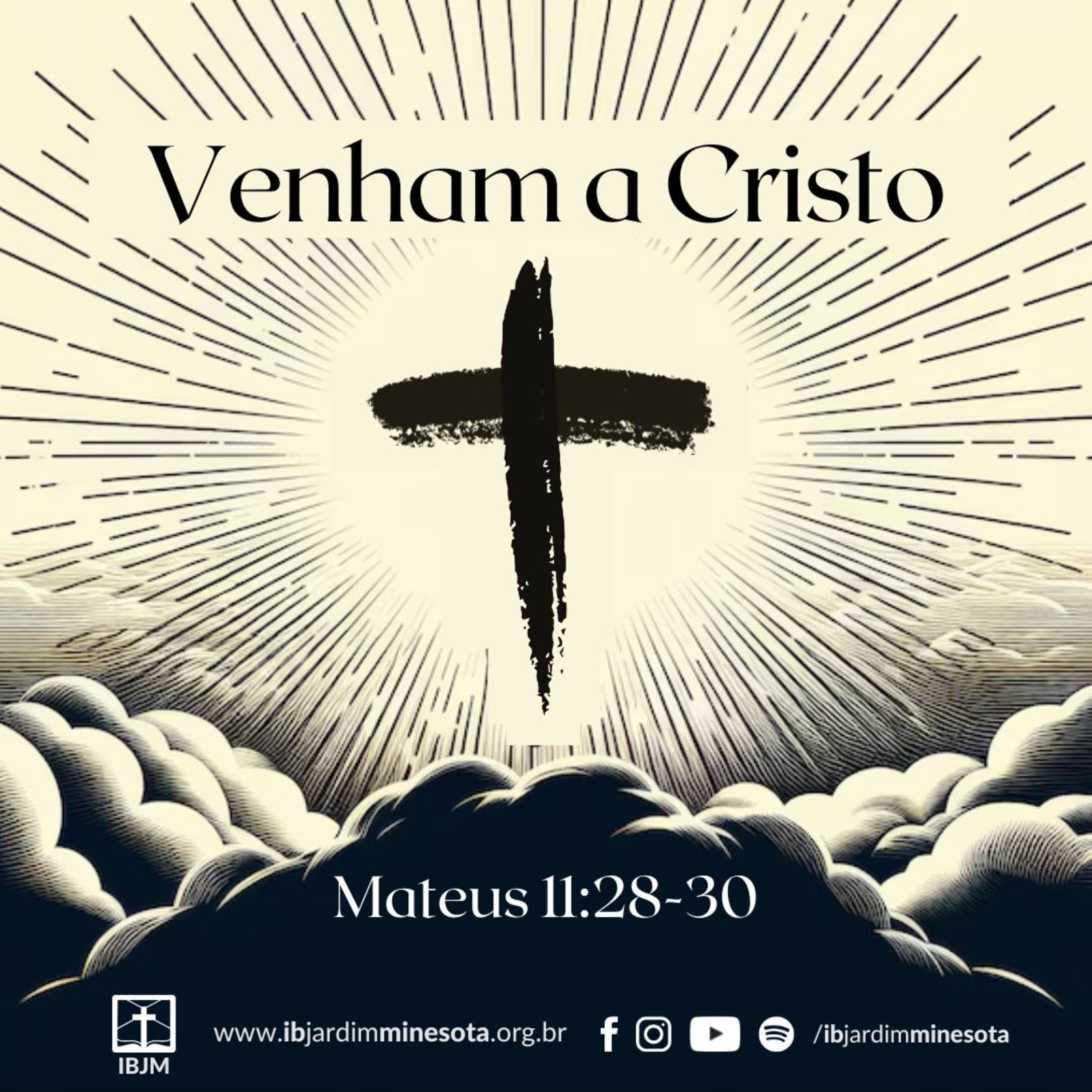 Venham a Cristo (Mateus 11:28-30) | Caique Resende (29/12/2024) episode artwork