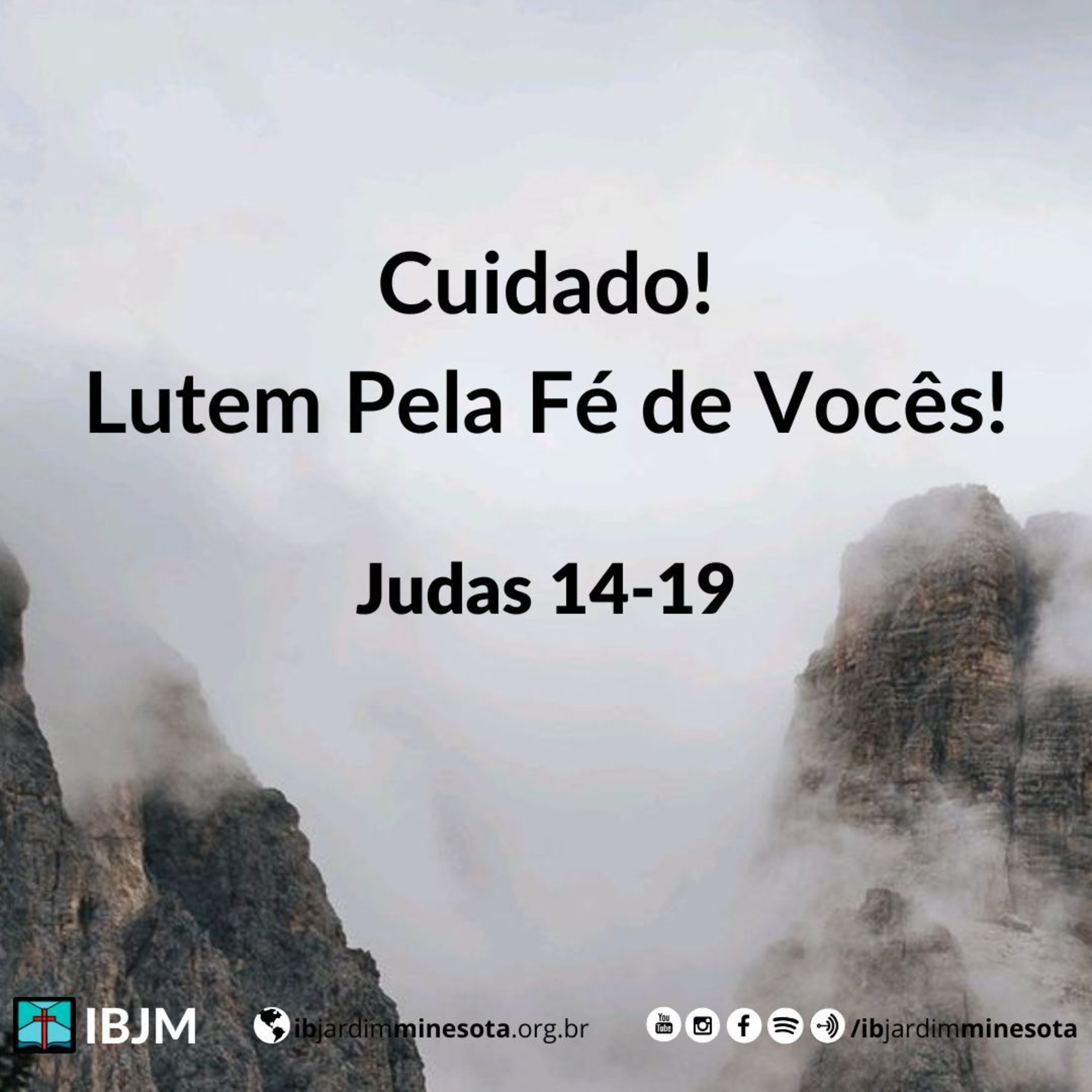 Cuidado! Lutem Pela Fé de Vocês! (Judas 14-19) | Israel Rodrigues (02/03/2025) episode artwork