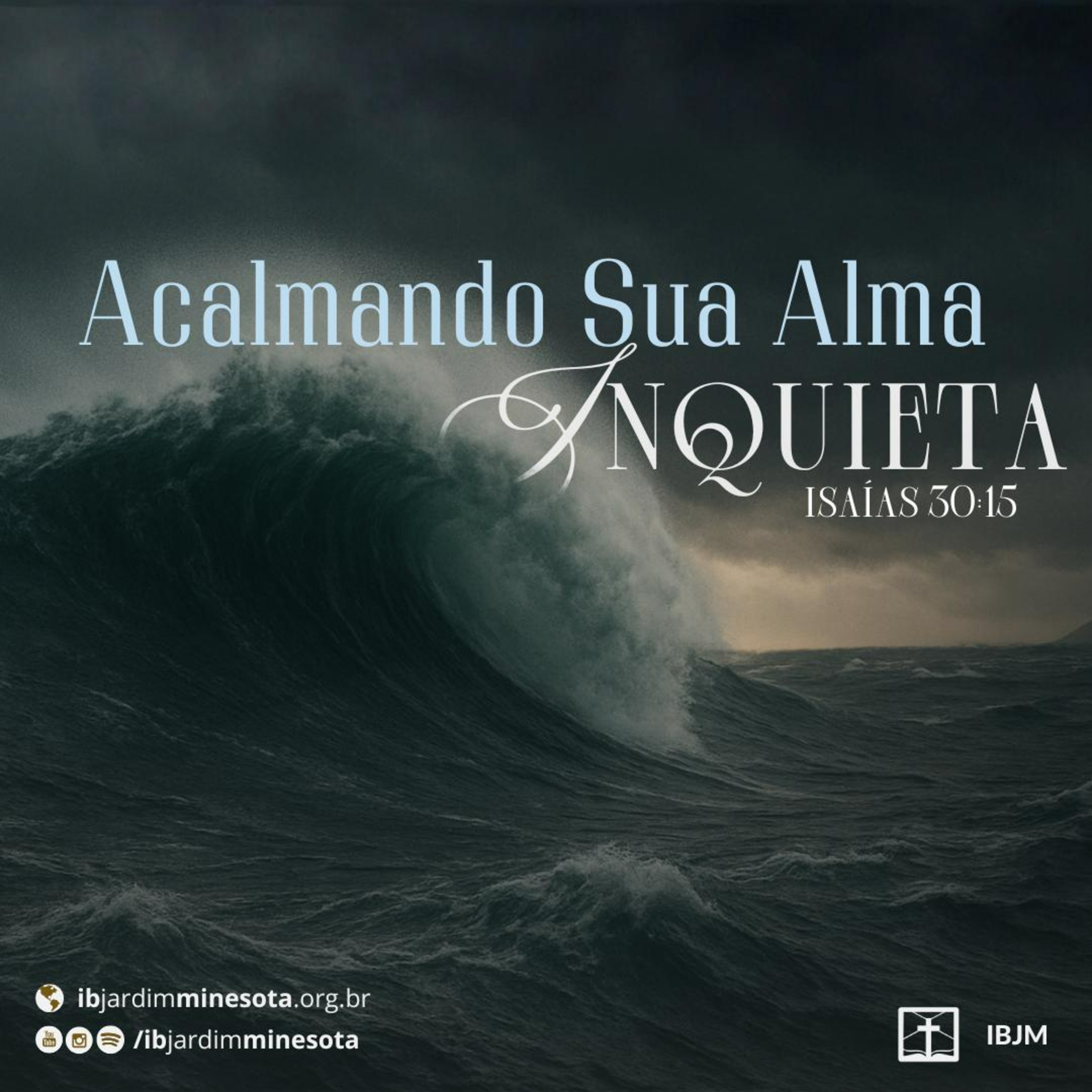 Acalmando sua Alma Inquieta (Isaías 30:15) | Brian Pate (12/10/2025) episode artwork