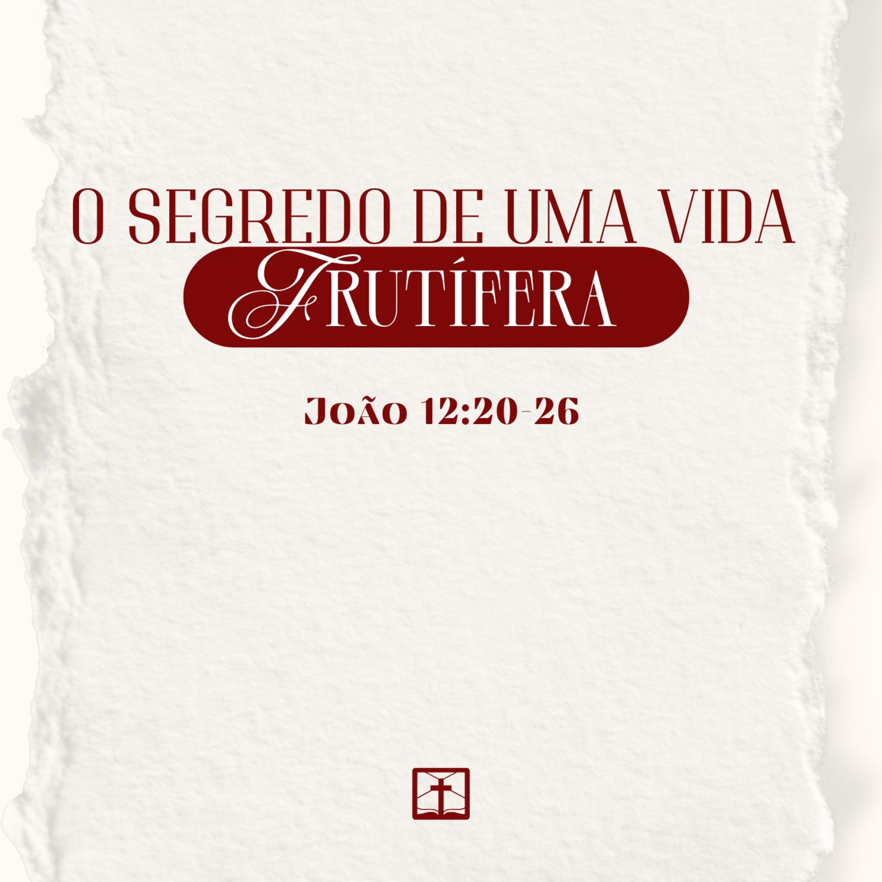 O Segredo de Uma Vida Frutífera (João 12:20-26) | Timóteo Bila (26/10/2025) episode artwork