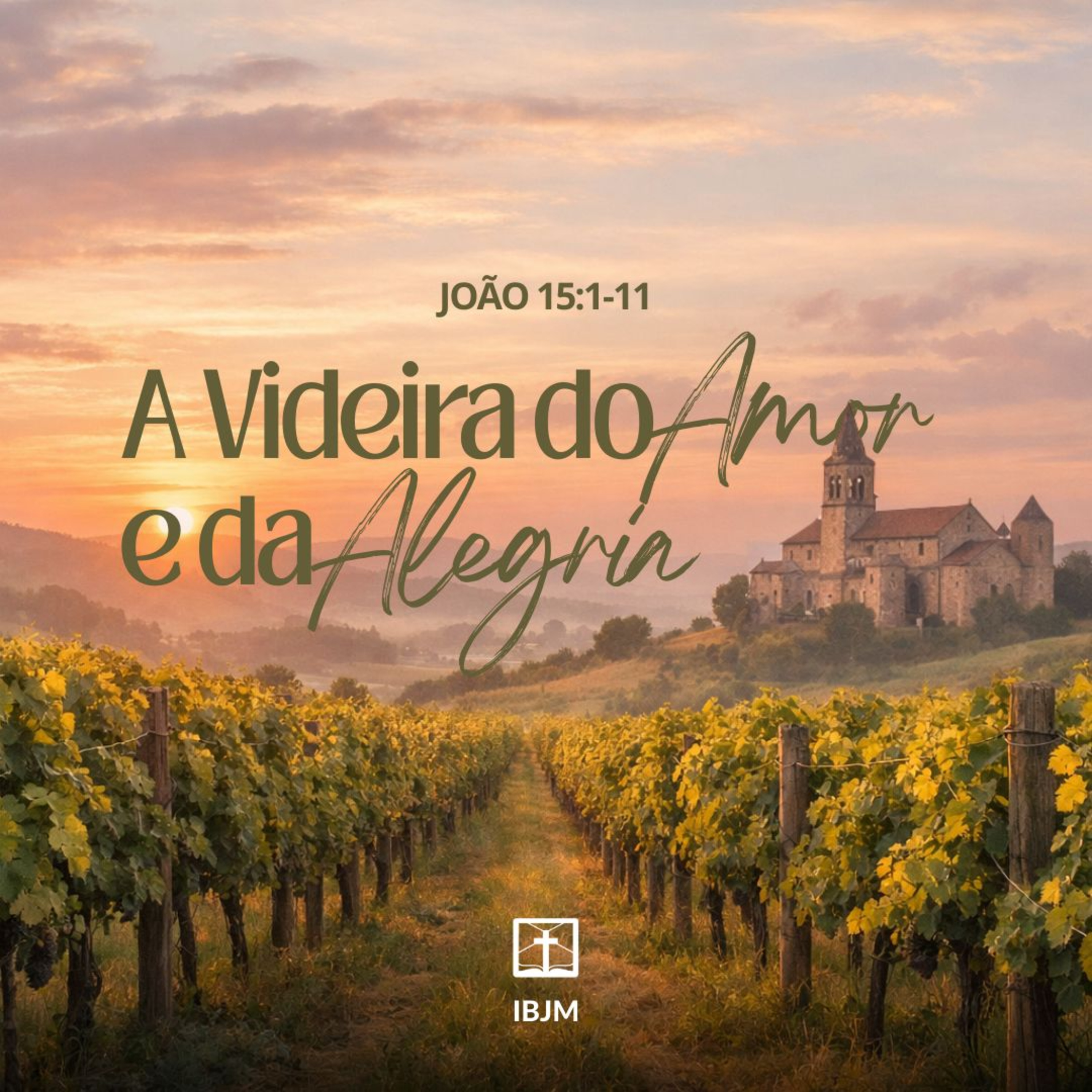 A Videira do Amor e da Alegria (João 15:1-11) | Lucas Sabatier (18/01/2026) episode artwork