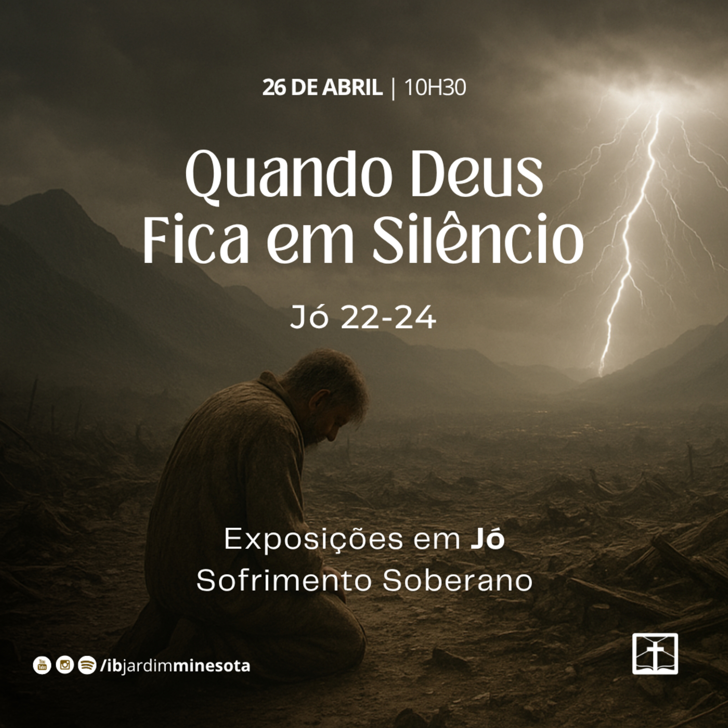 Quando Deus Fica em Silêncio (Jó 22-24) | Alex Daher (26/04/2026) episode artwork