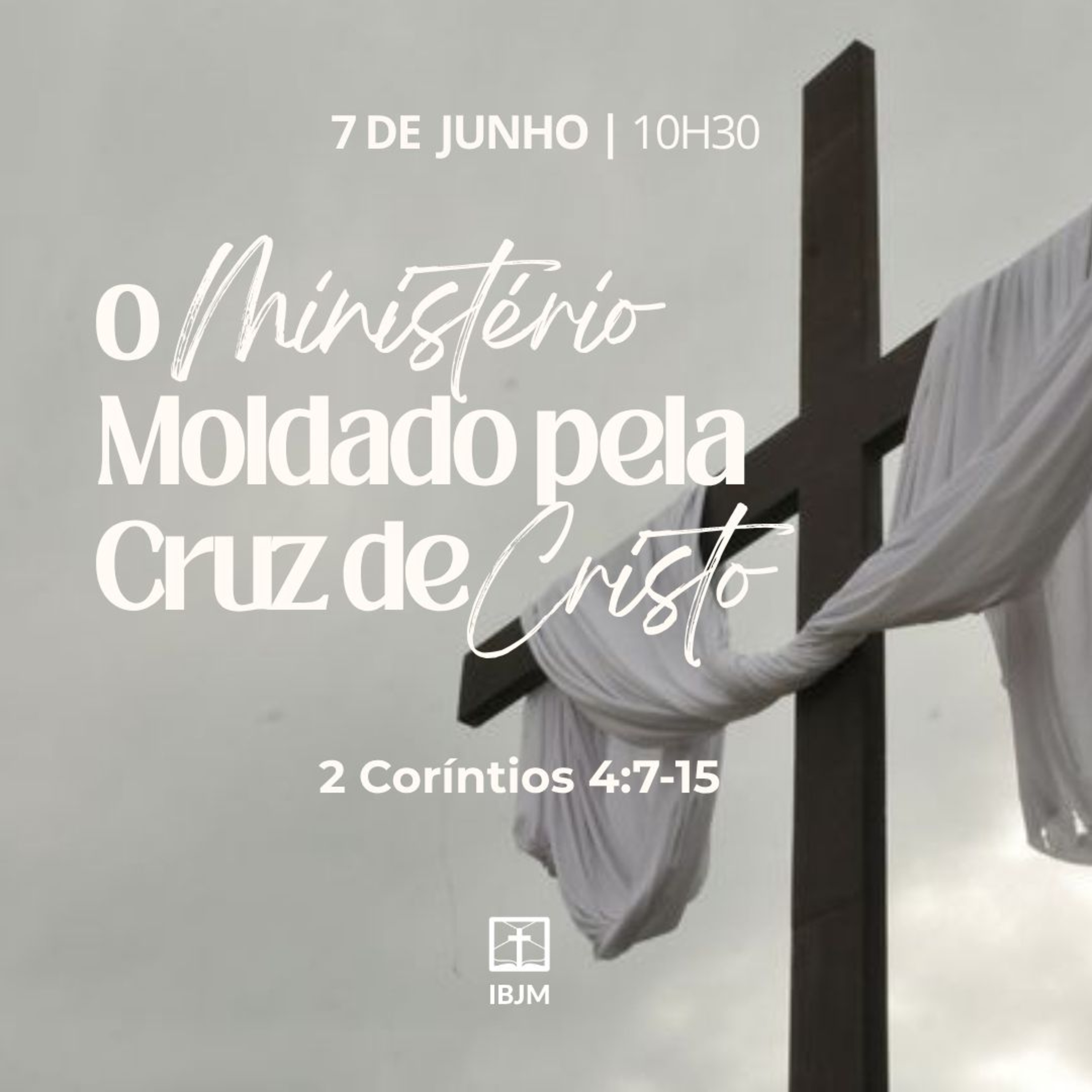 O Ministério Moldado pela Cruz de Cristo (2 Coríntios 4:7-15) | James Taylor (07/06/2026) episode artwork
