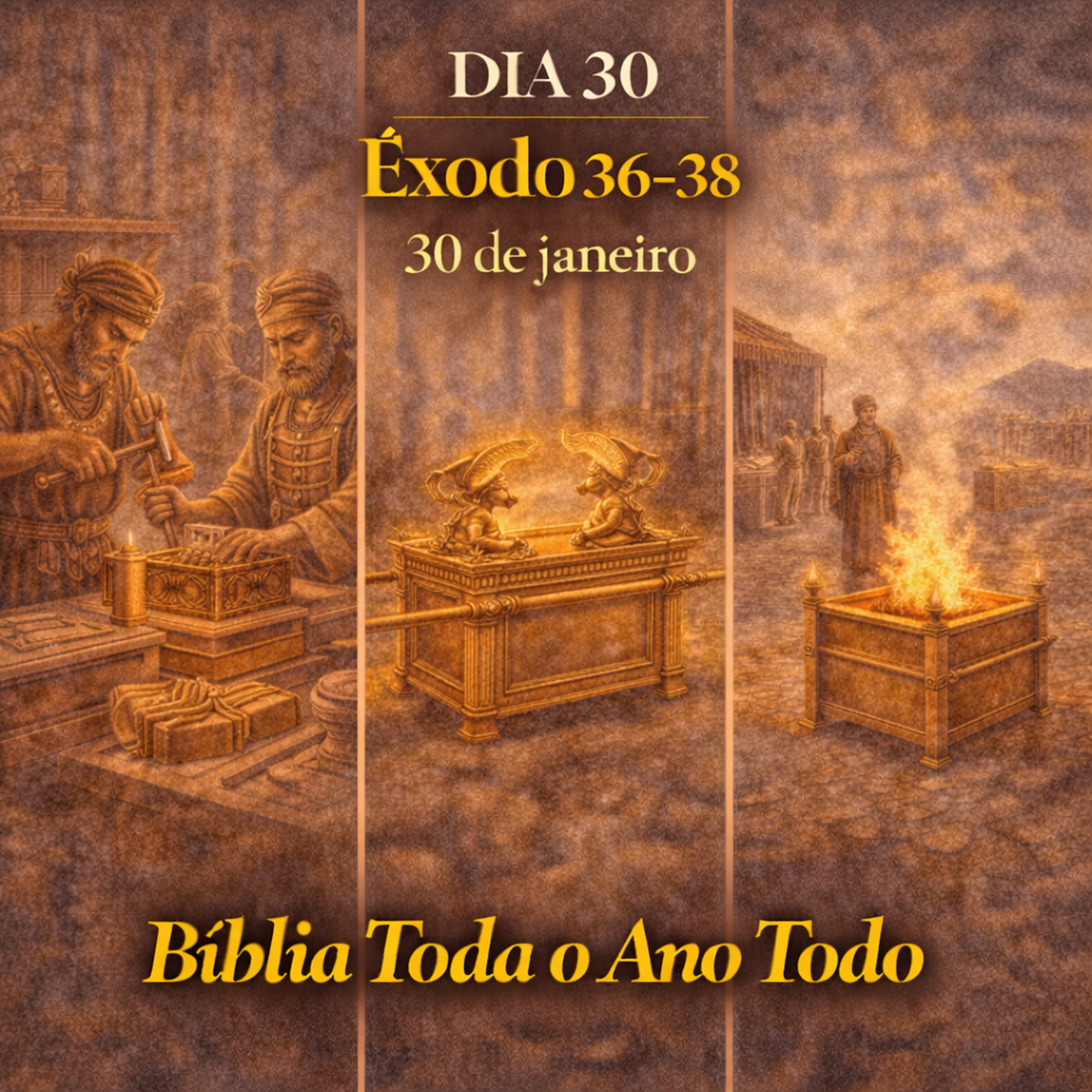 📖 Bíblia Toda o Ano Todo – Dia 30 (30/01/2026) | Êxodo 36–38 episode artwork
