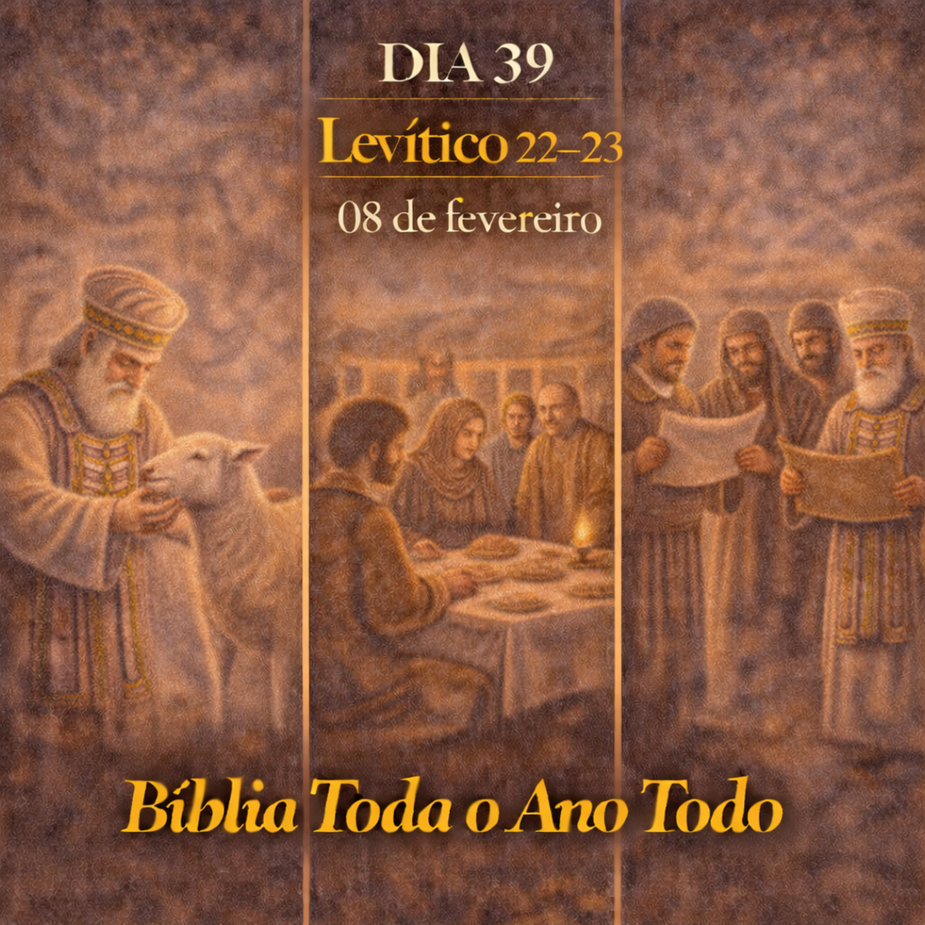 📖 Bíblia Toda o Ano Todo – Dia 39 (08/02/2026) | Levítico 22–23 episode artwork