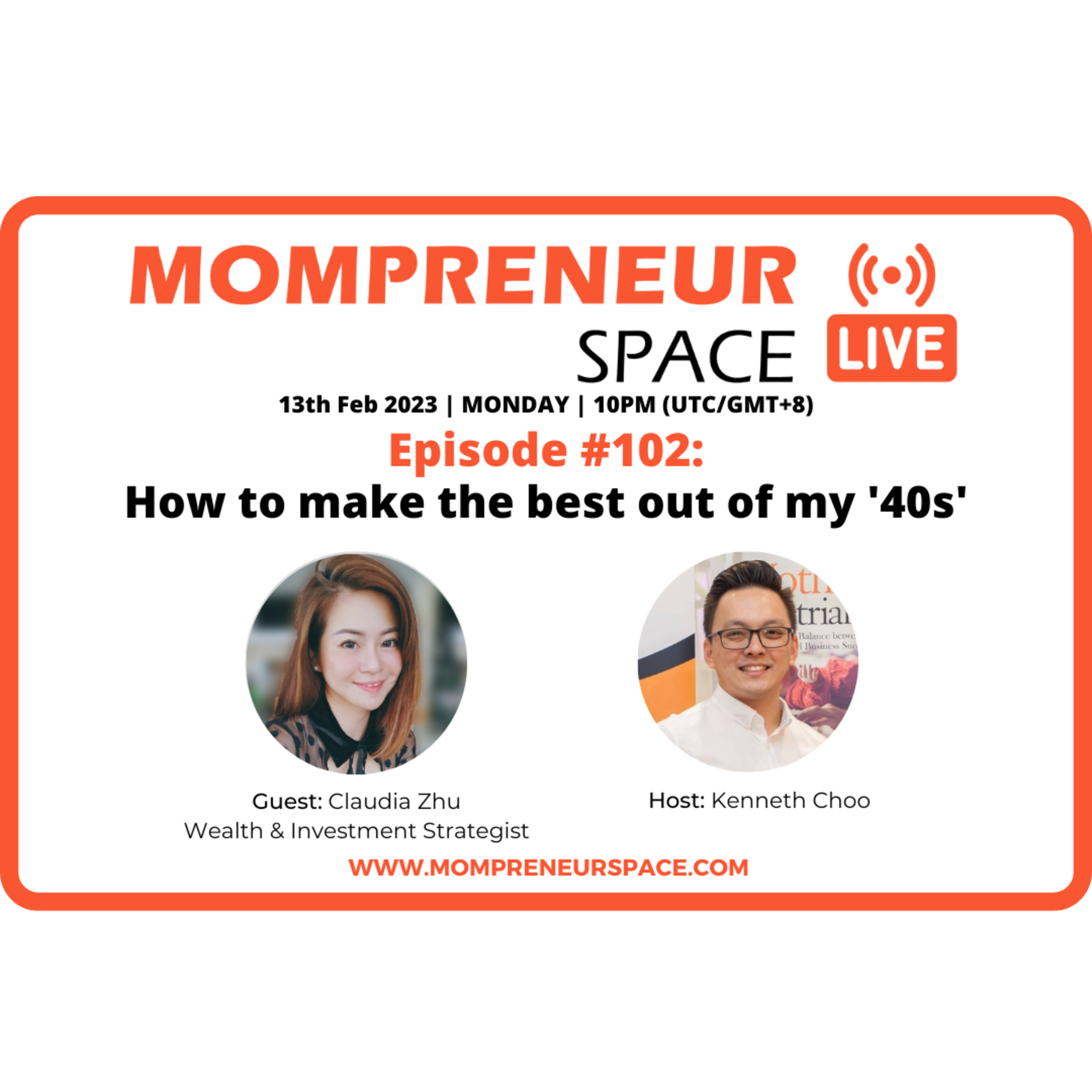 MOMPRENEUR SPACE POD WITH KENNETH CHOO