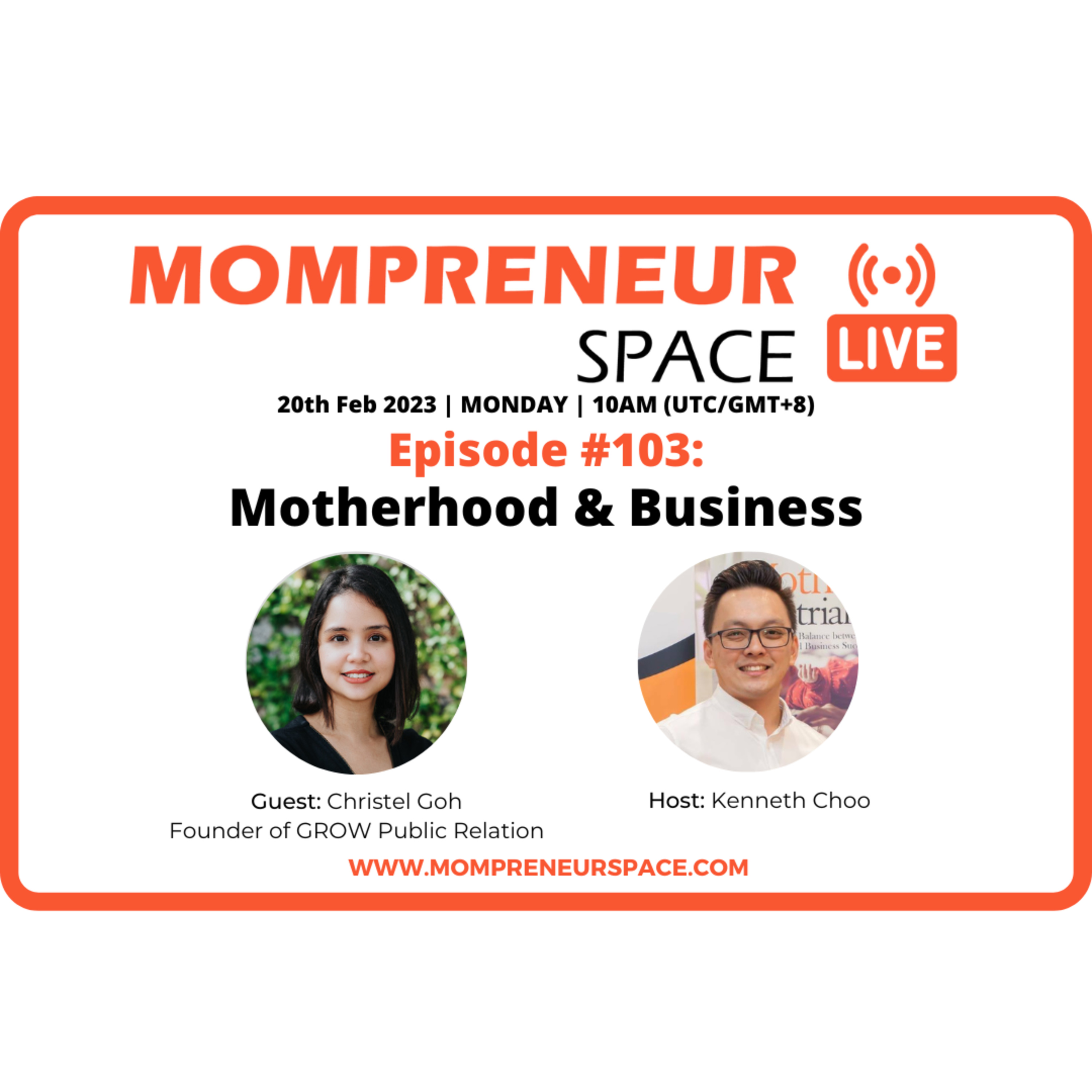 MOMPRENEUR SPACE POD WITH KENNETH CHOO