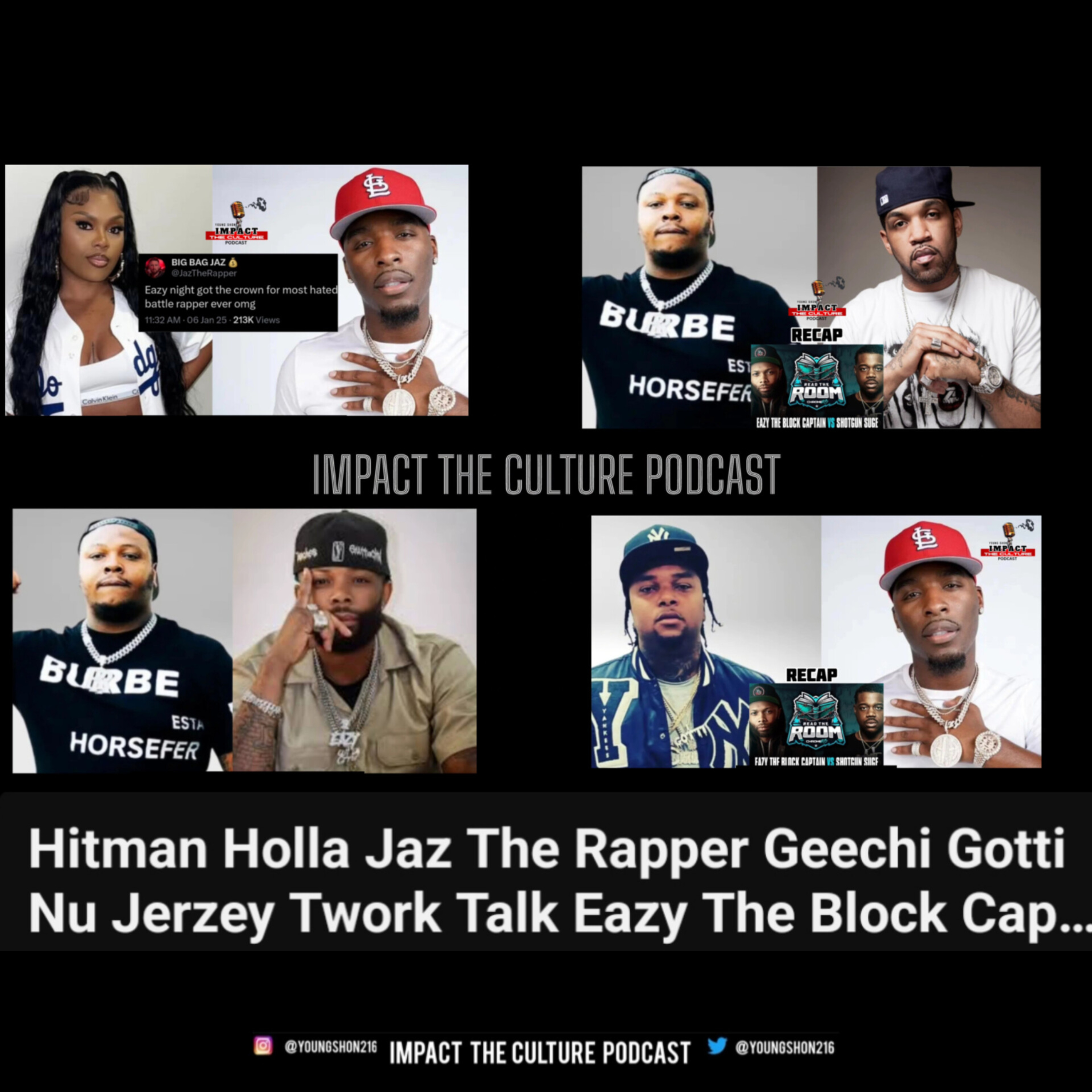 Eazy The Block Captain vs Shotgun Suge Reaction- Impact The Culture Podcast  episode artwork