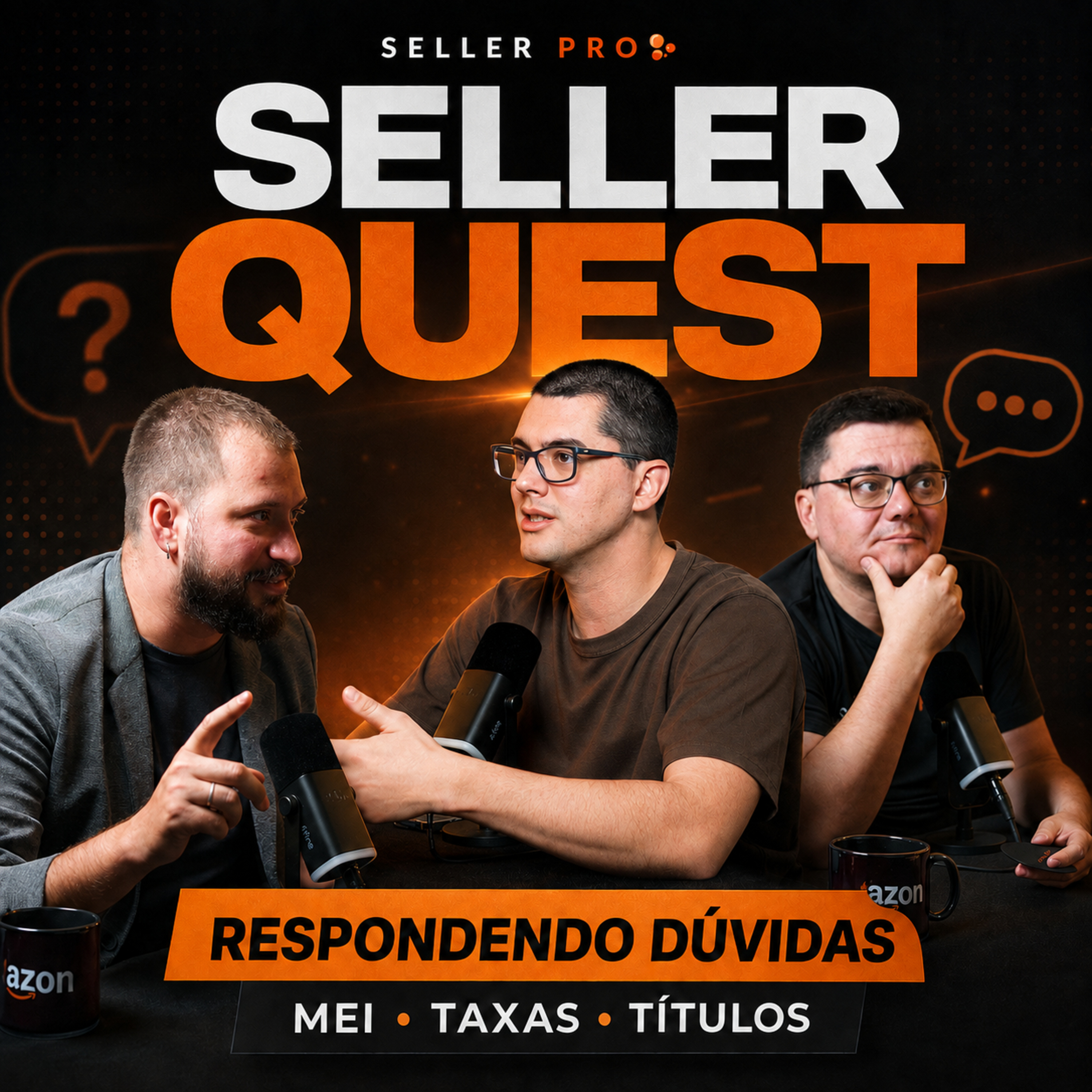 Vender na Amazon em 2026: MEI, Taxas, Lucro e Novas Regras - Seller Quest #169 episode artwork