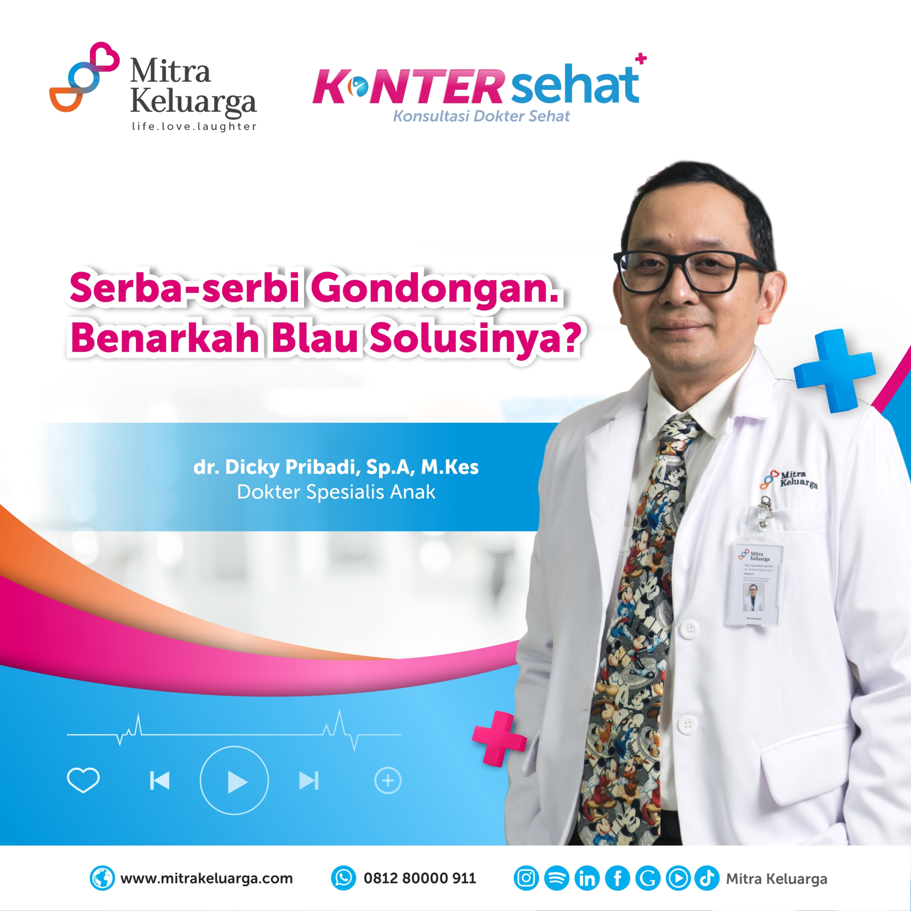 Gondongan bisa kempes pakai blau? Ini faktanya!-dr. Dicky Pribadi (Konter Sehat) EPS : 144 episode artwork