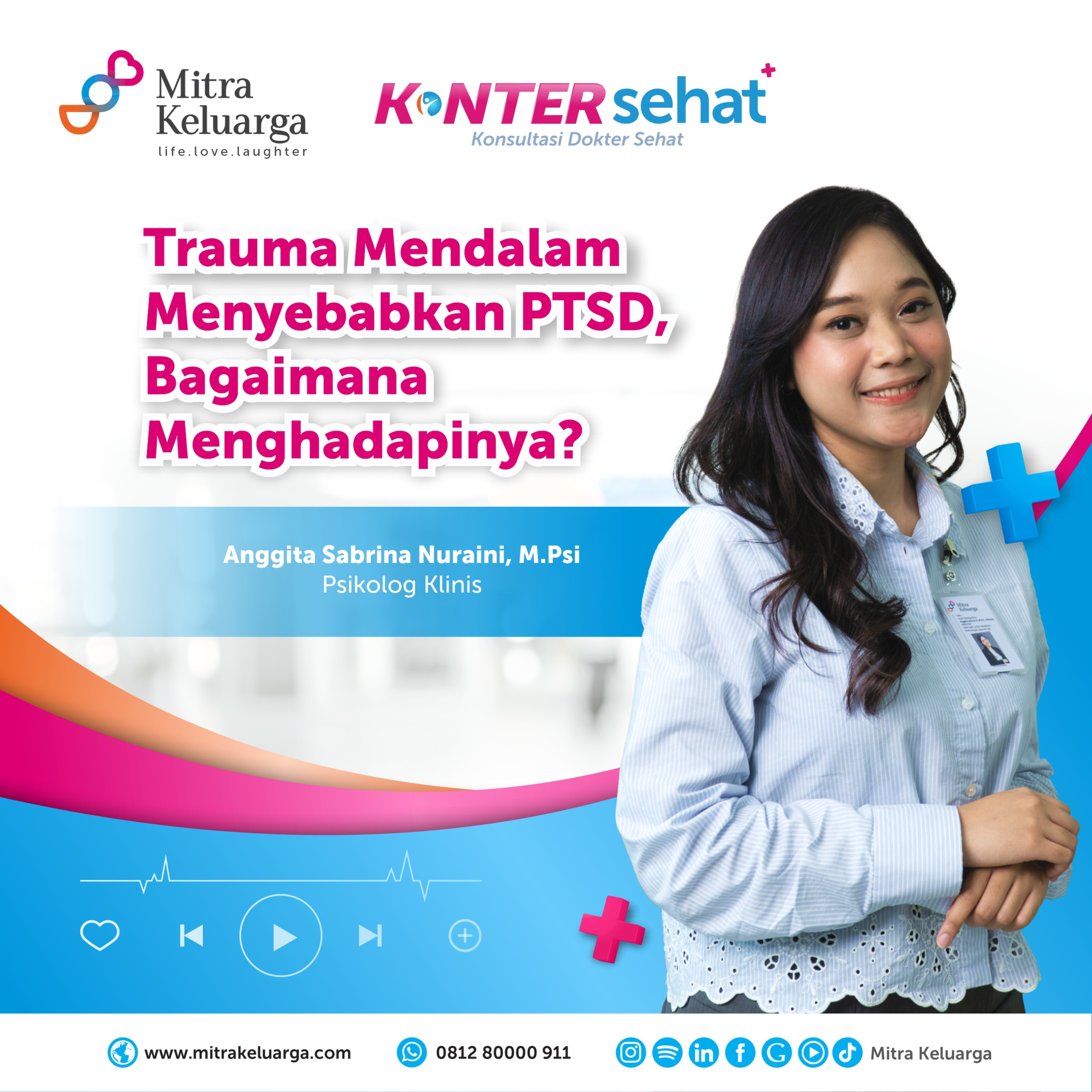 Mengenal PTSD, Gangguan yang Berawal dari Trauma Mendalam - Anggita Sabrina Nuraini, M.Psi., Psikolog (EPS 149) episode artwork