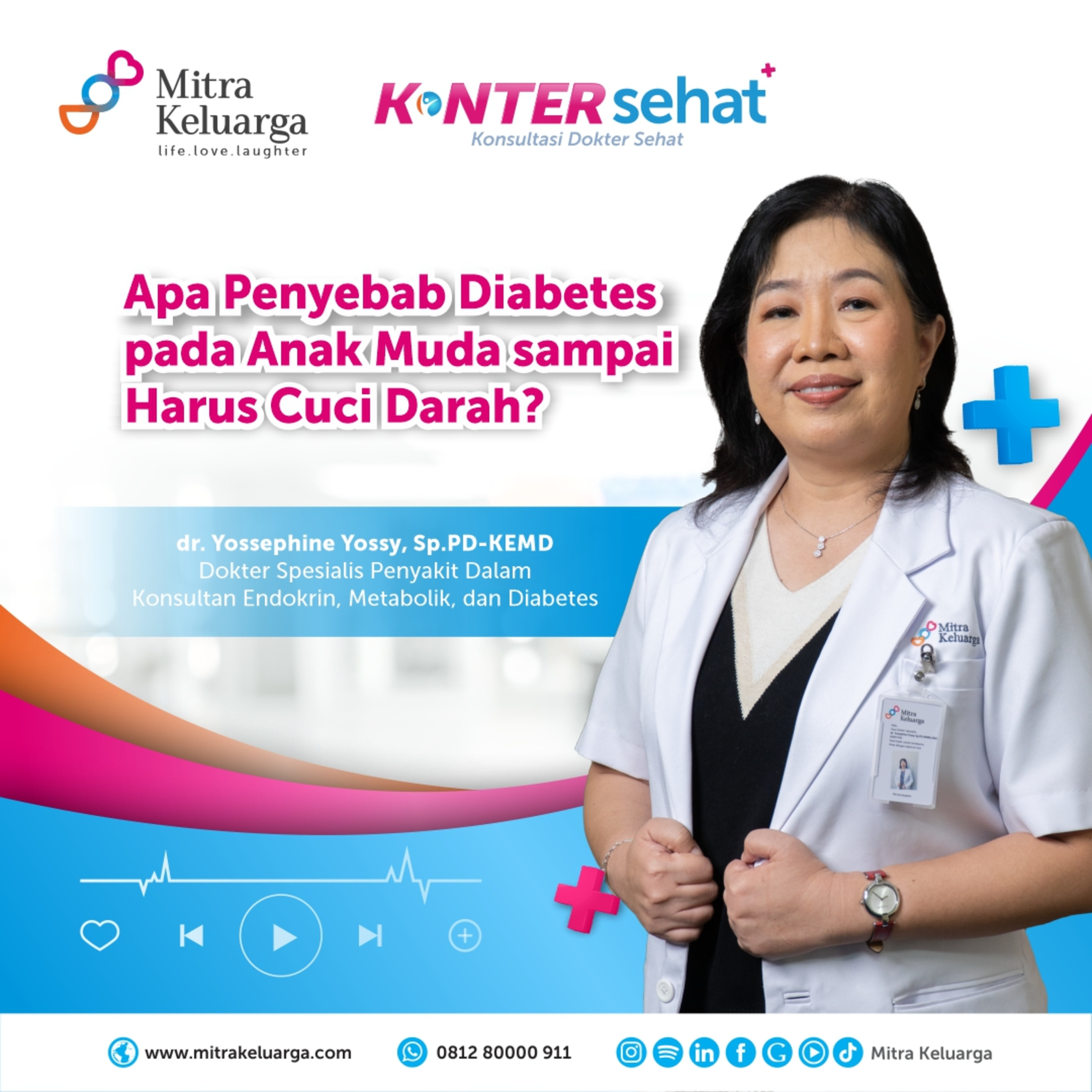 Konter Sehat: Masih Muda Sudah Diabetes & Cuci Darah, kok Bisa? (Eps : 154) episode artwork