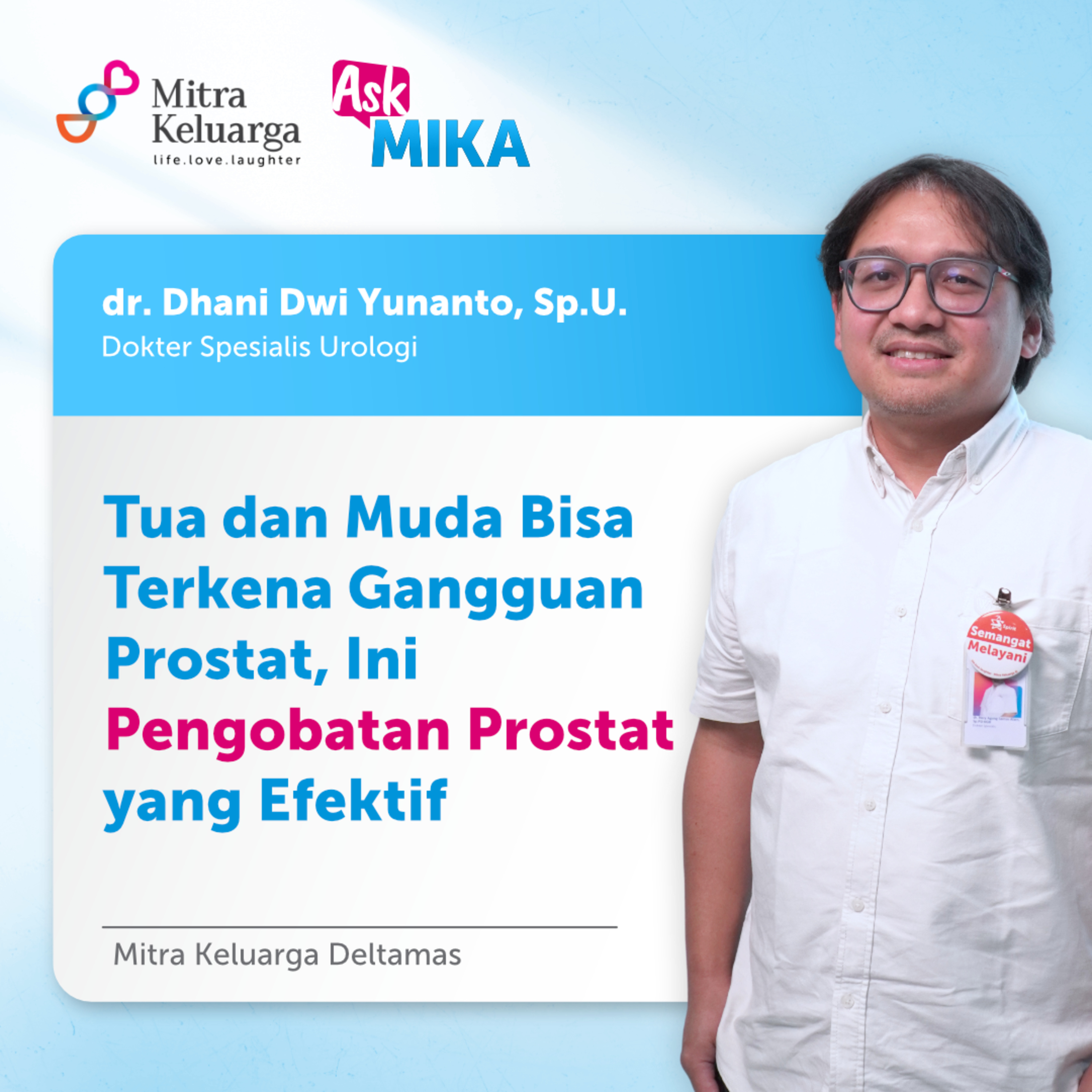 Ask MIKA: Gangguan Prostat dan Pengobatan Paling Efektif (Eps: 205) episode artwork