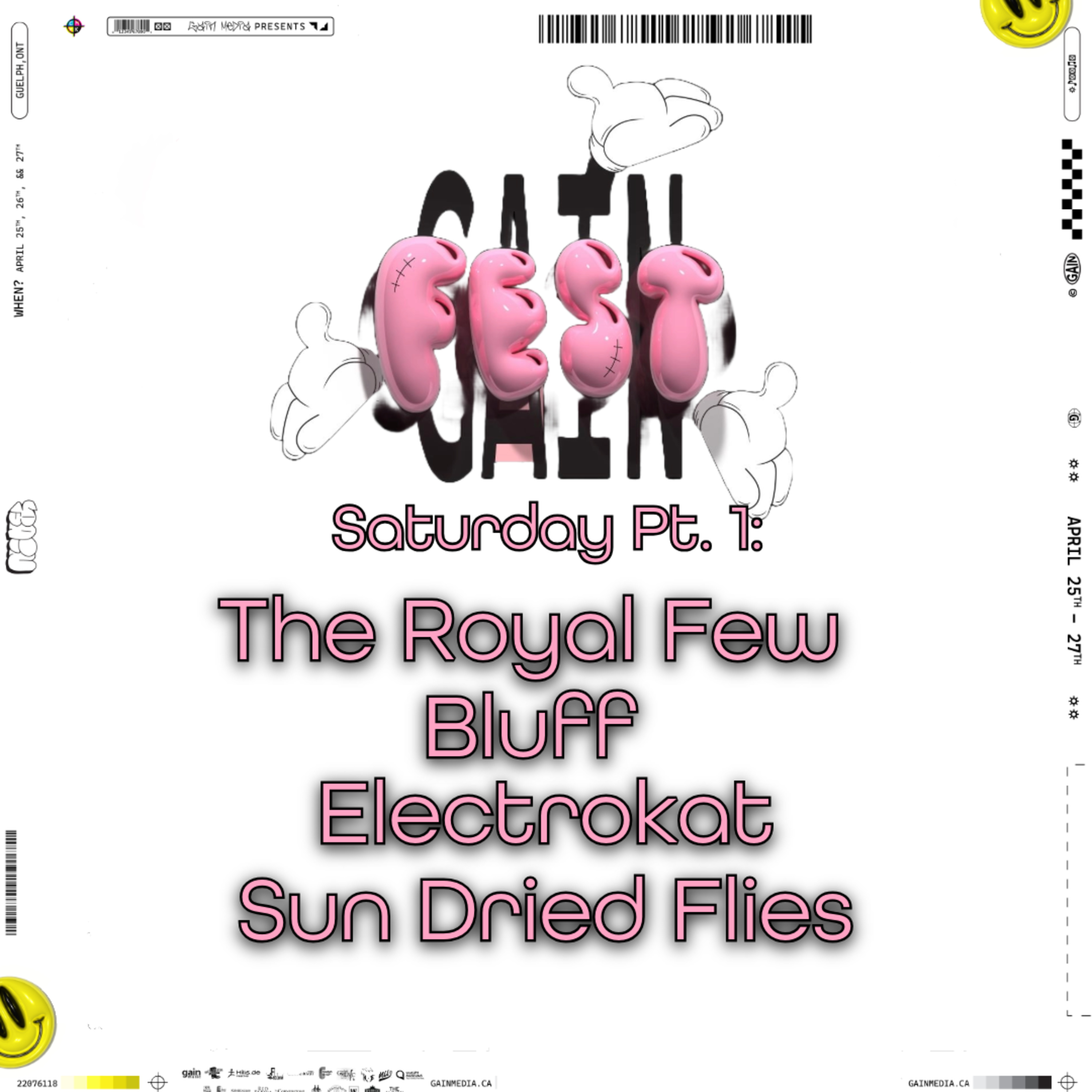 GAIN Fest // Saturday Pt. 1: The Royal Few, Bluff, Electrokat, and Sun Dried Flies episode artwork