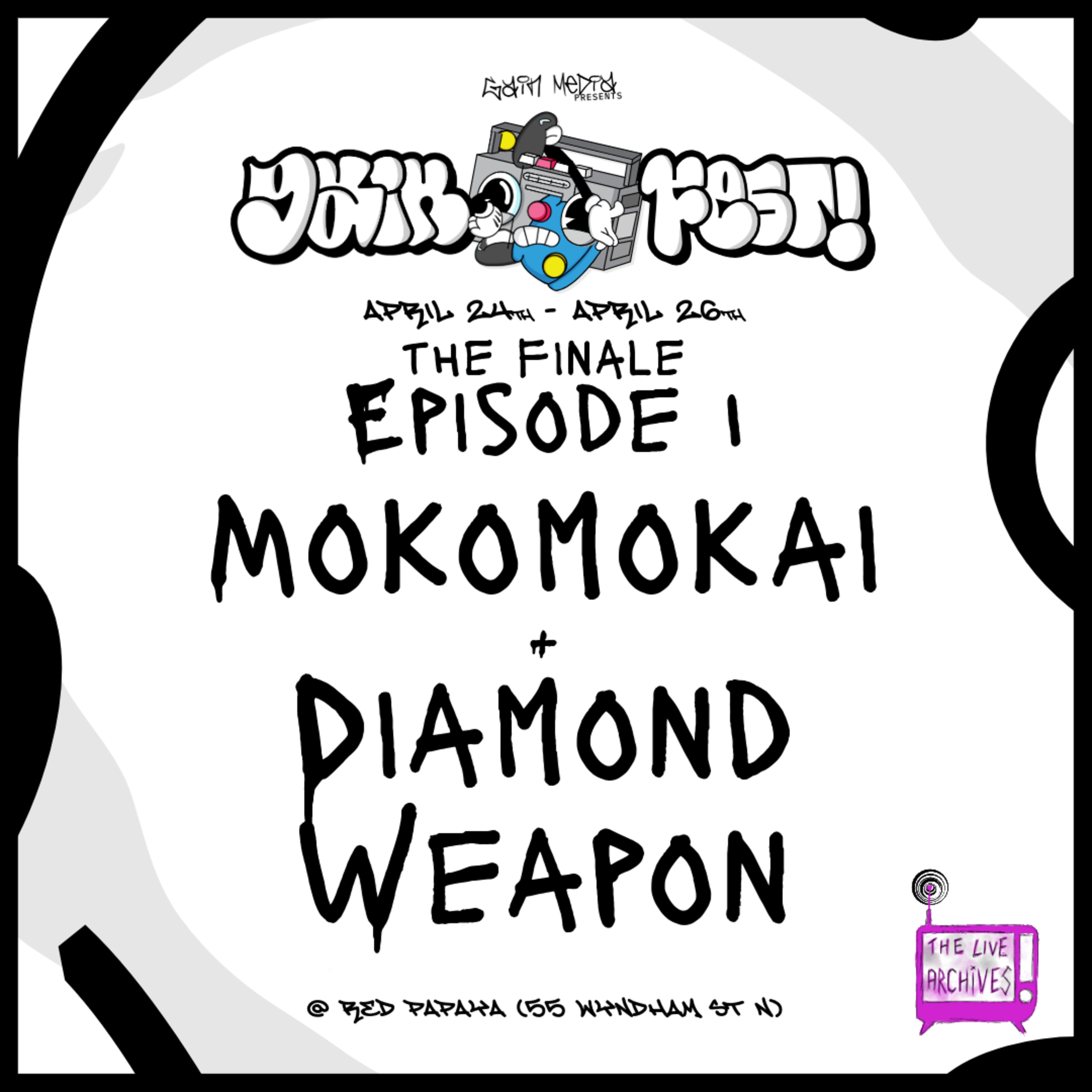 GAINfest 2026 // Pt. 1 // Mokomokai, & Diamond Weapon episode artwork