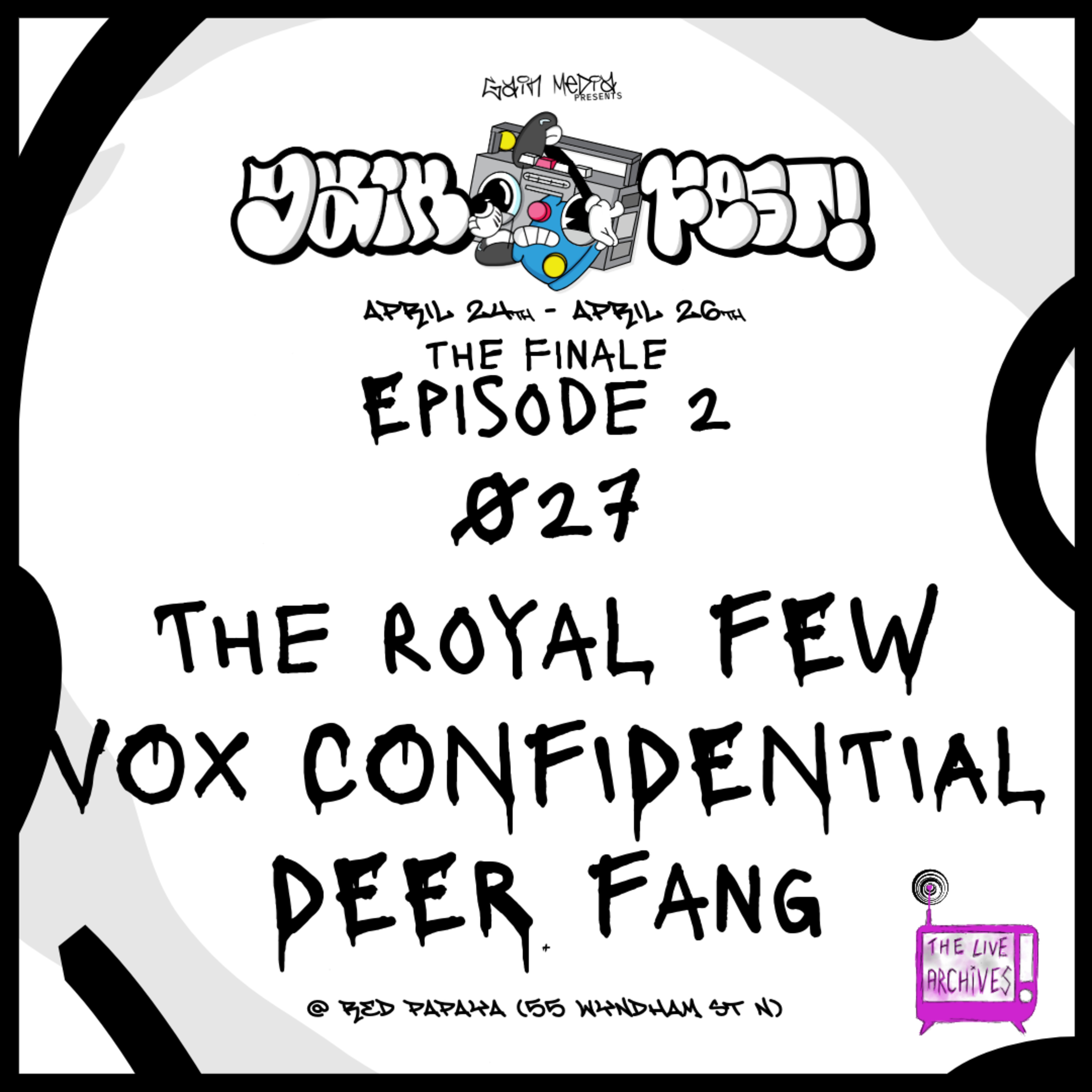 GAINfest 2026 // Pt. 2 // 027, Vox Confidential, The Royal Few, & Deer Fang episode artwork