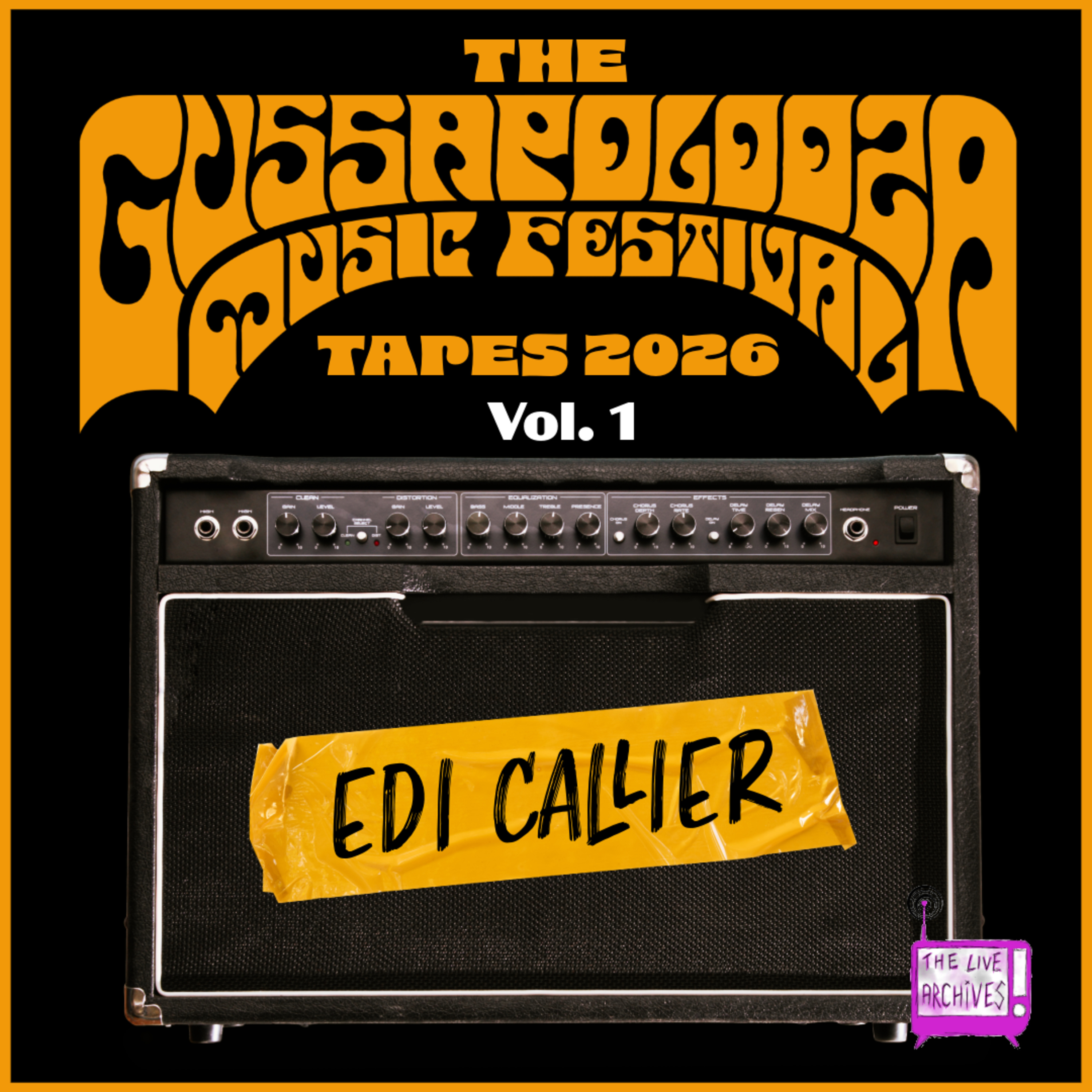 The Gussapolooza Tapes // 2026 // Edi Callier episode artwork