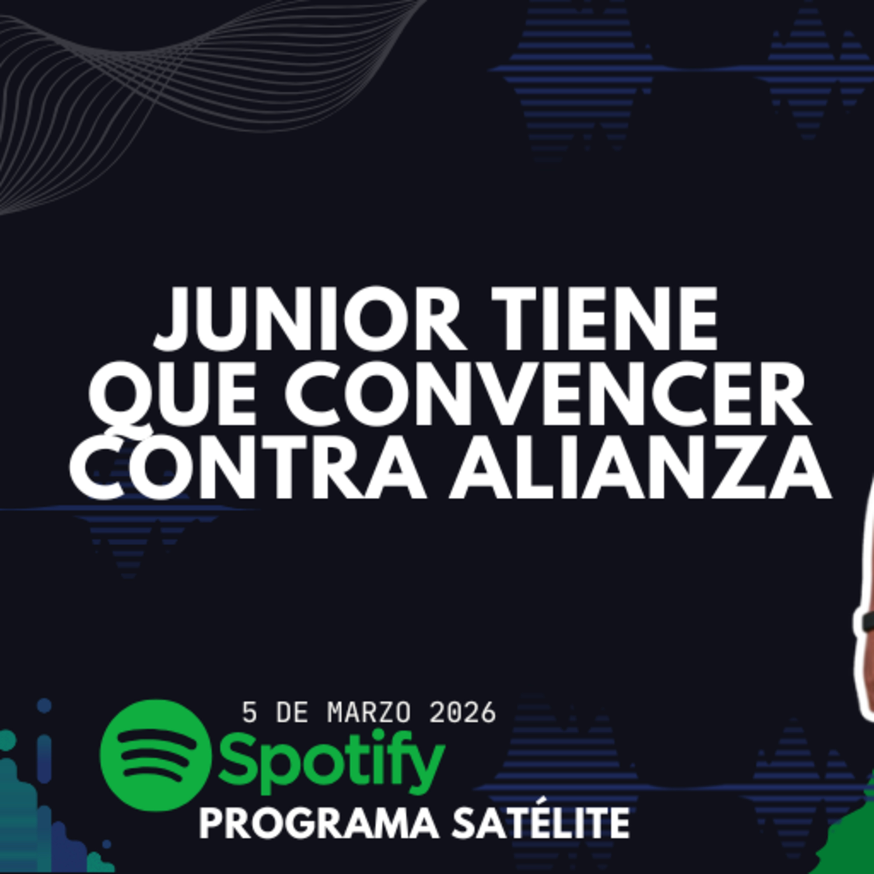 JUNIOR TIENE QUE CONVENCER CONTRA ALIANZA episode artwork
