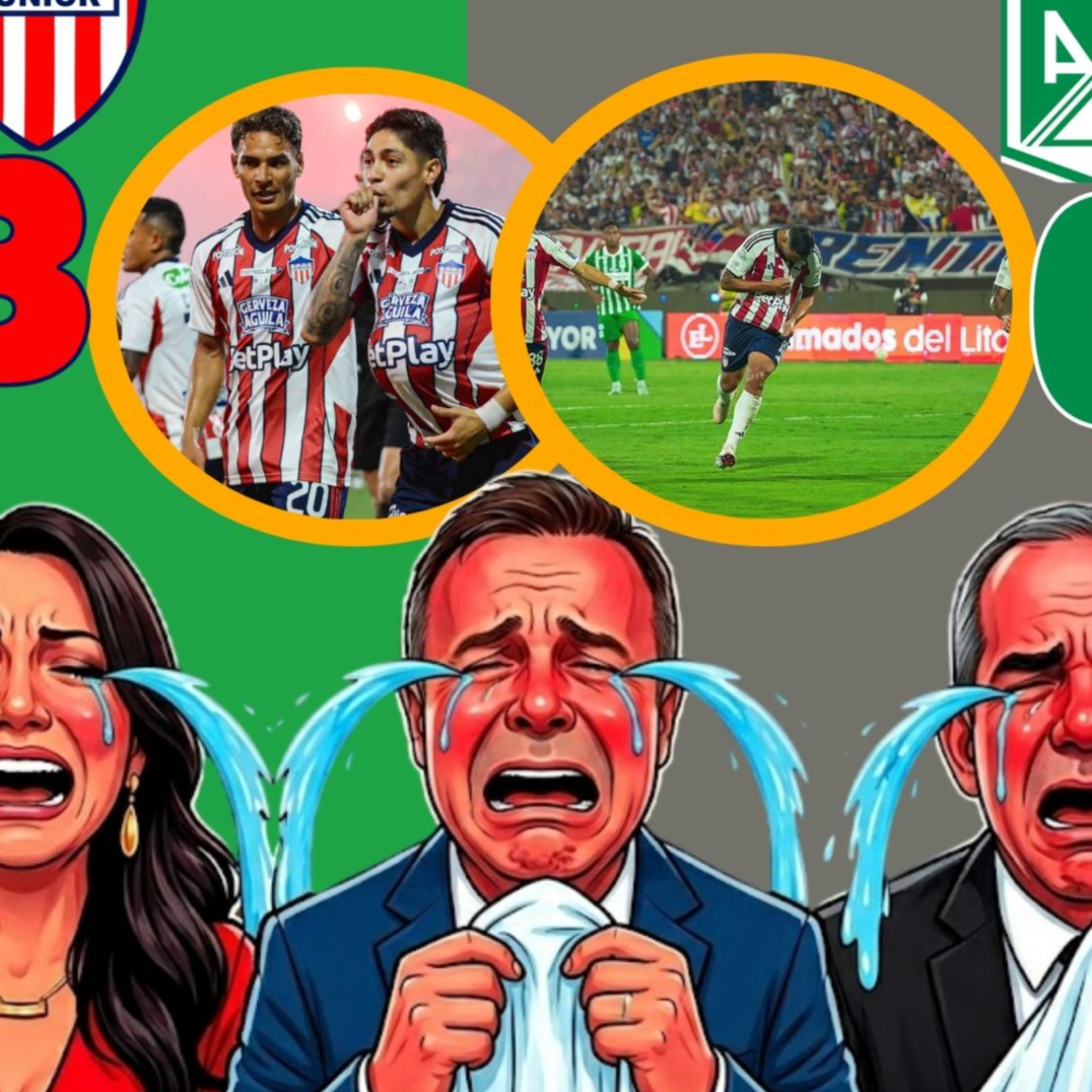 La lloradera por el triunfo de Junior continúa episode artwork