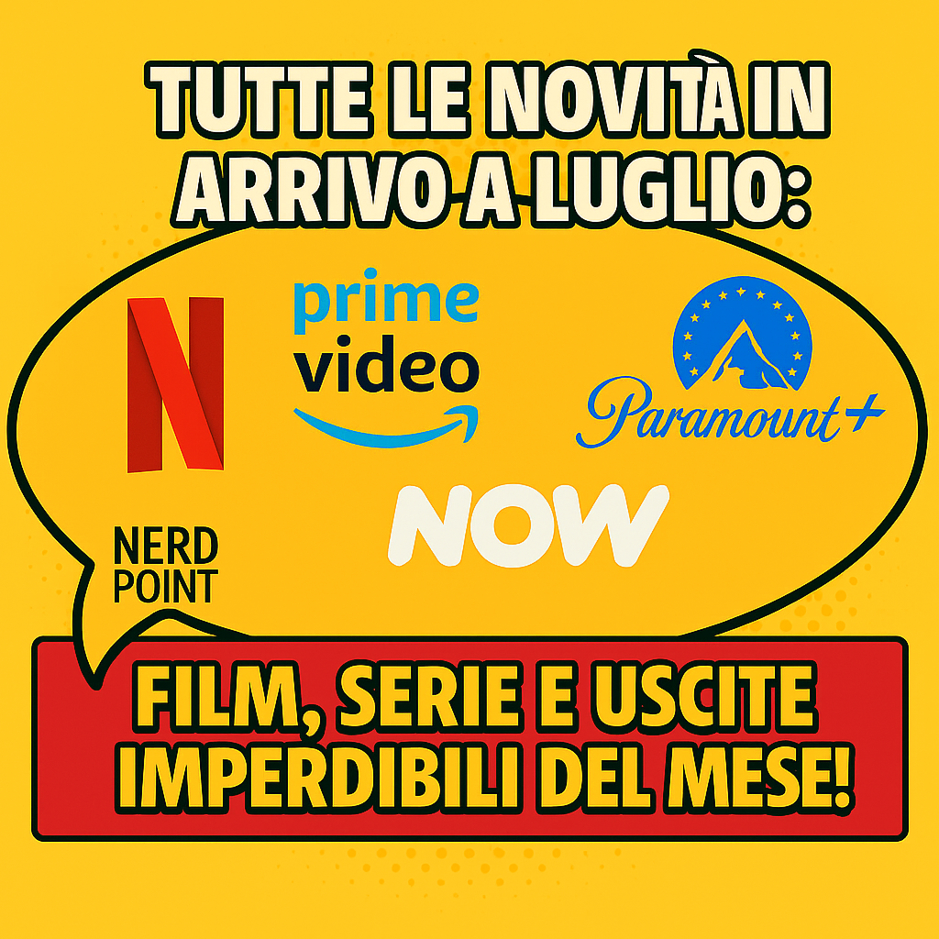 Luglio bollente con le novità in arrivo su tutte le principali piattaforme episode artwork