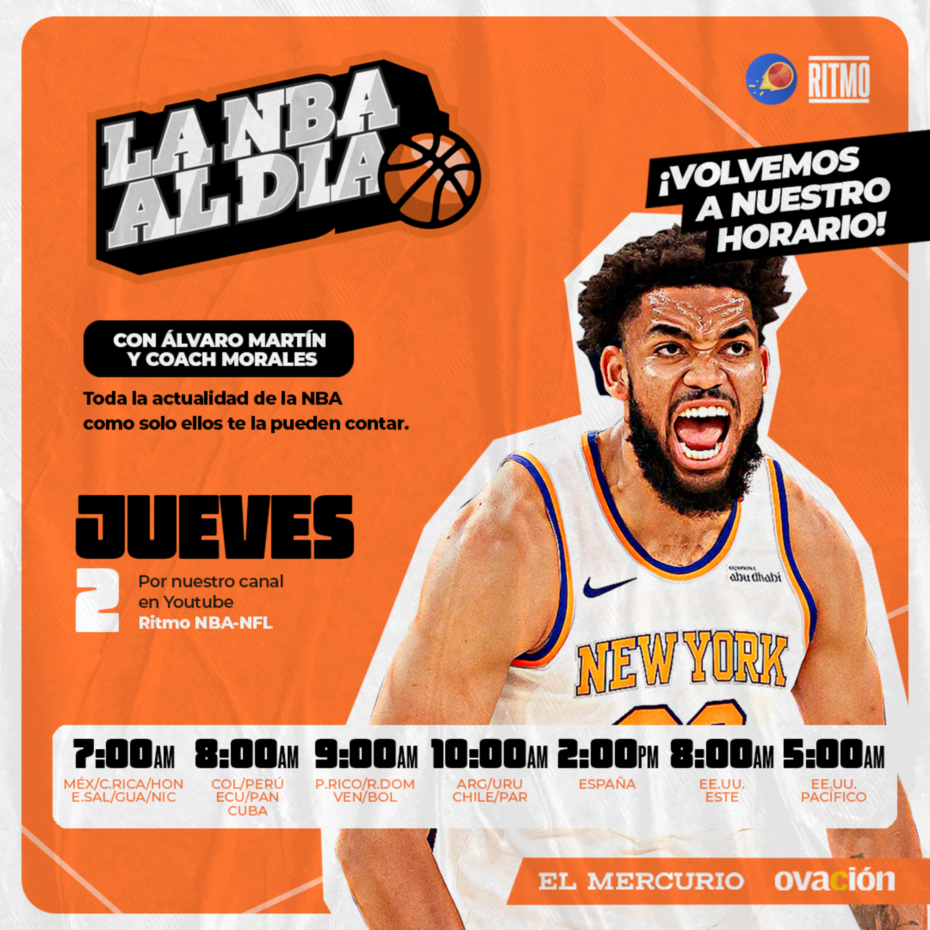NBA AL DÍA #4 | Álvaro Martín & Coach Morales | Ritmo NBA T6 E55