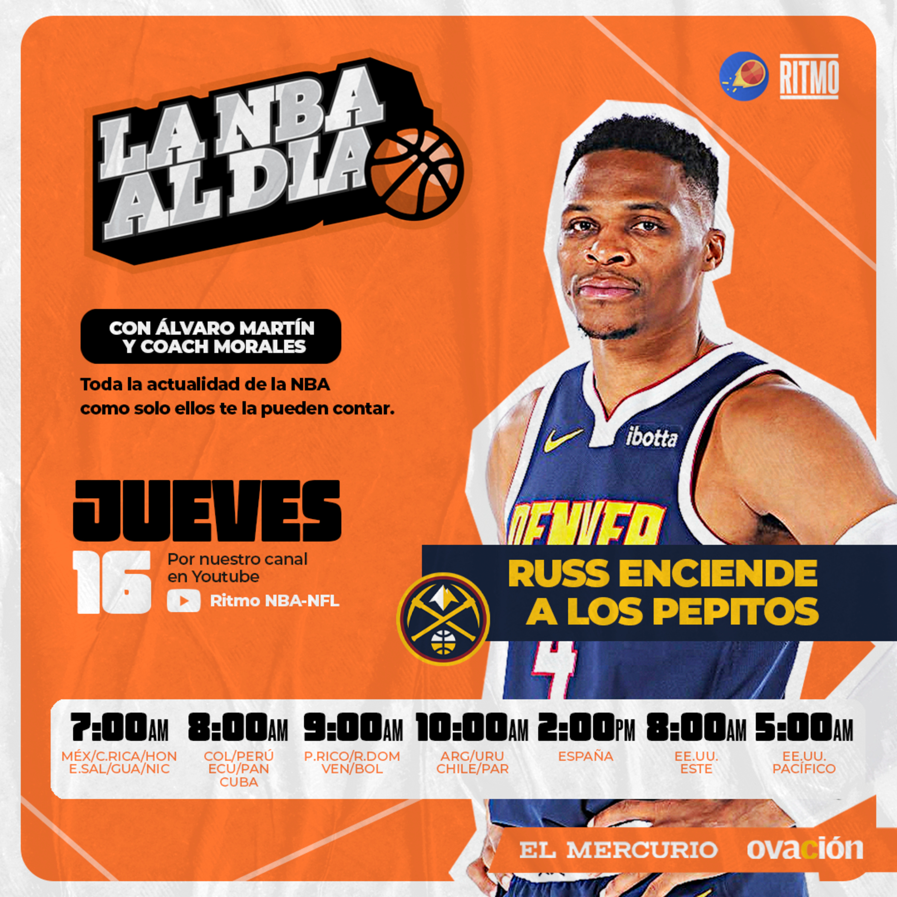 NBA AL DÍA #6 | Álvaro Martín & Coach Morales | Ritmo NBA T6 E57