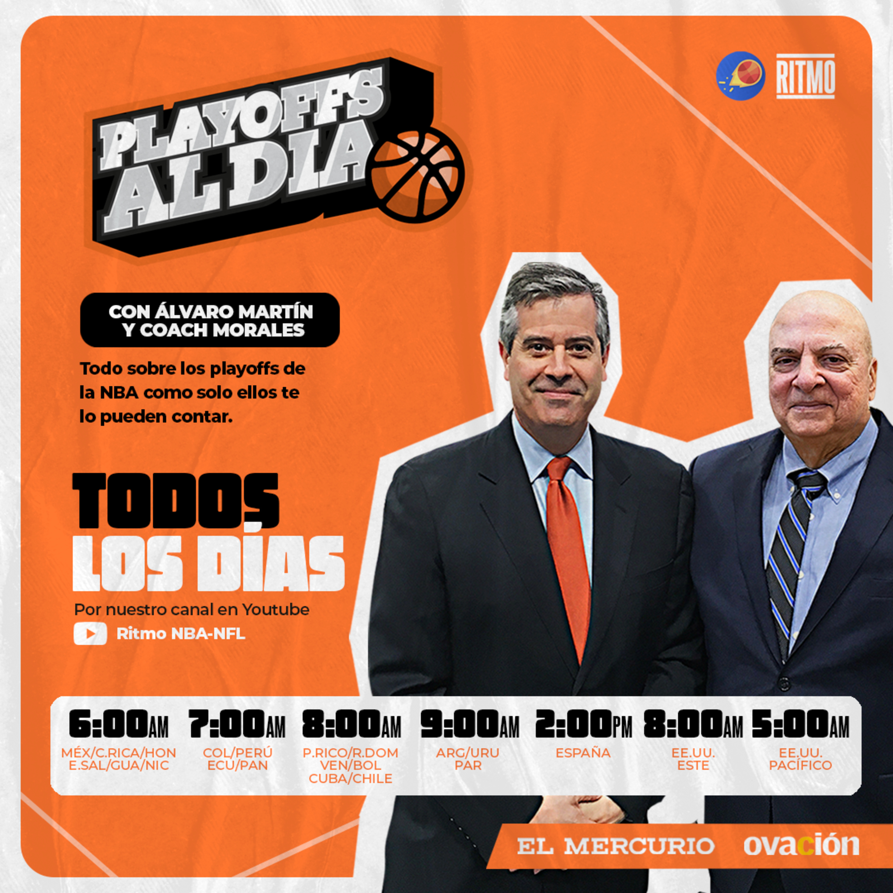 ¡Arrancaron los playoffs! 🏀 PLAYOFFS AL DÍA #1 | Ritmo NBA T6 E89