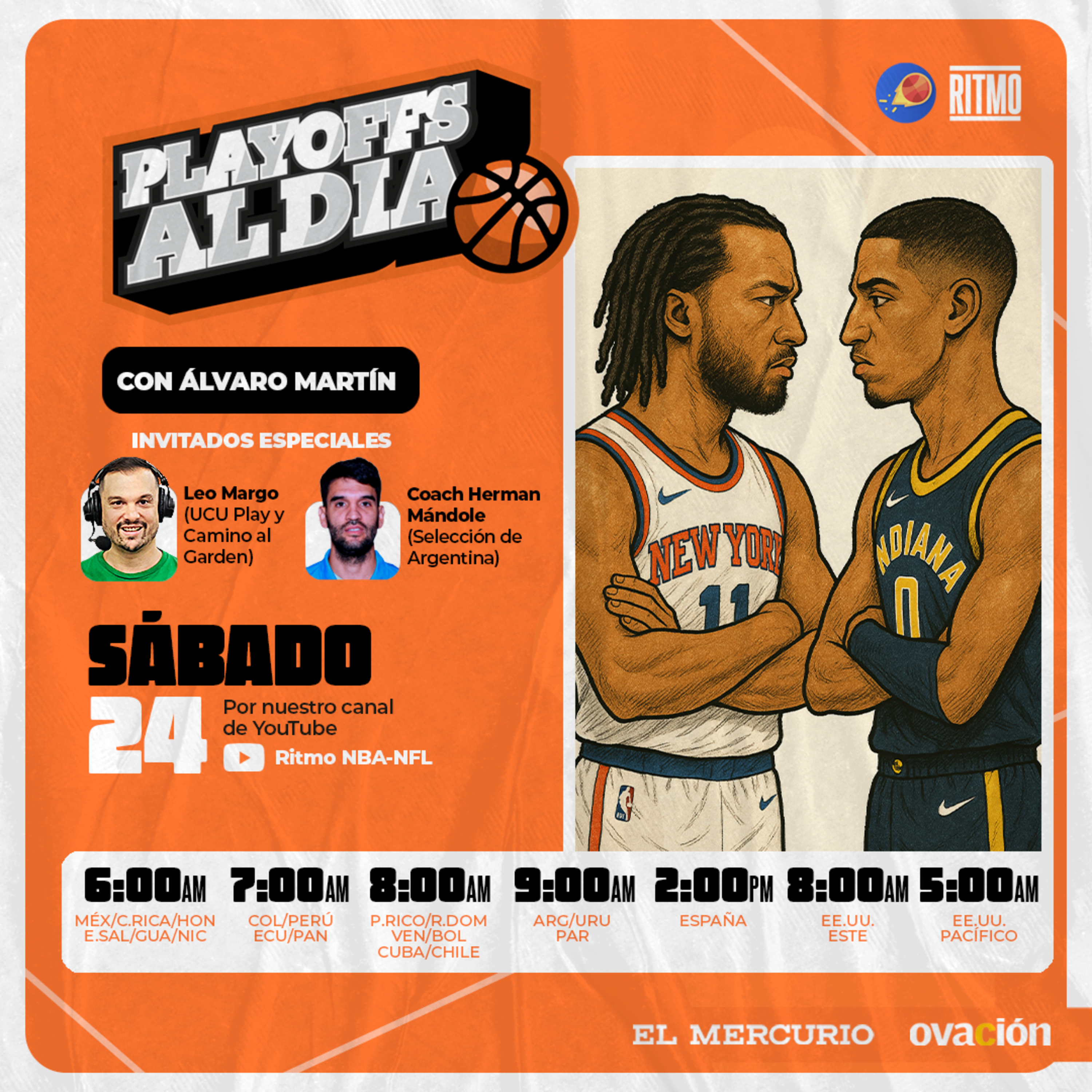 Indiana gana otra vez en el Madison: está 2-0 🏀 PLAYOFFS AL DÍA #35 | Ritmo NBA T6 E123