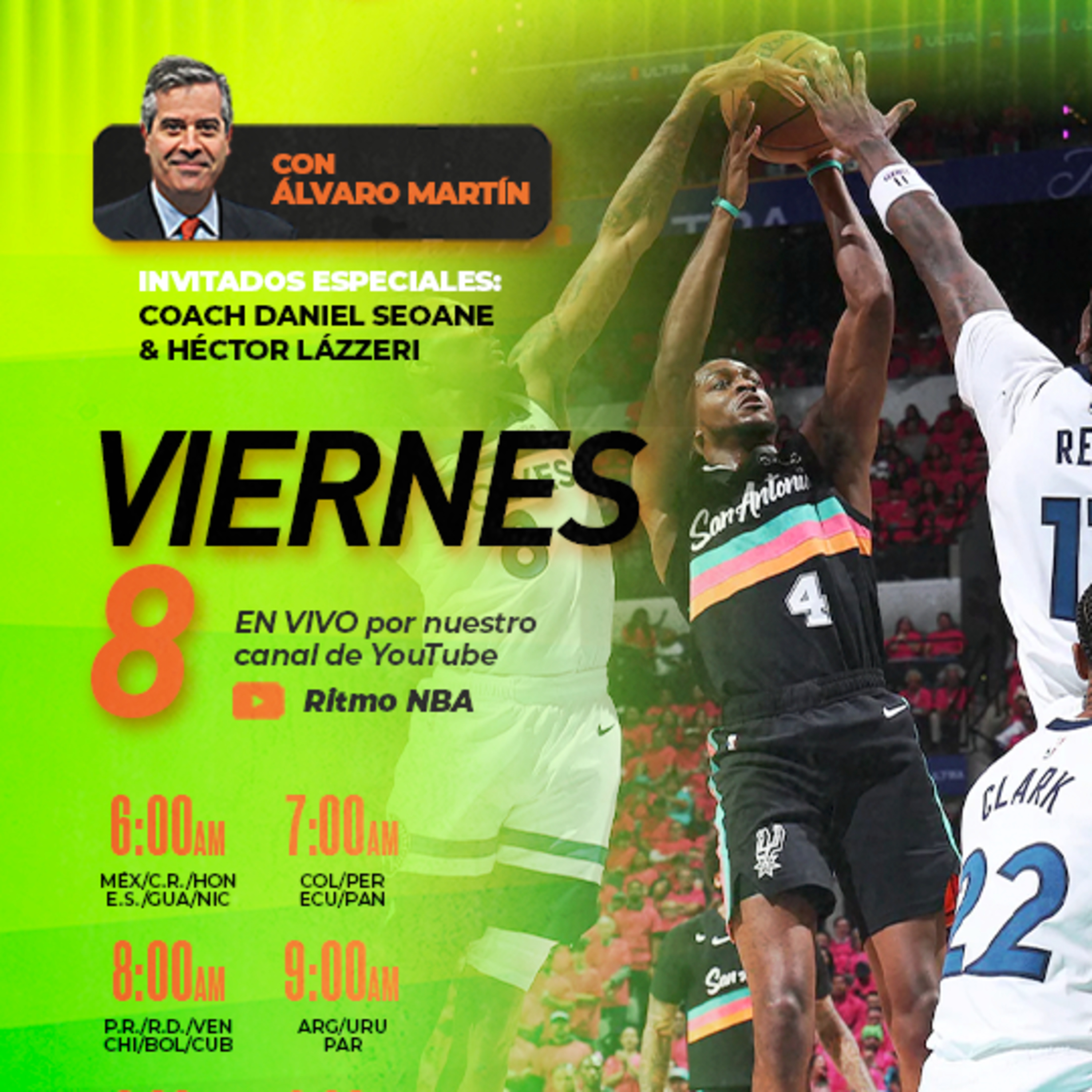 PLAYOFFS AL DÍA #21 🏀 | Álvaro Martín con Coach Daniel Seoane y Héctor Lázzeri