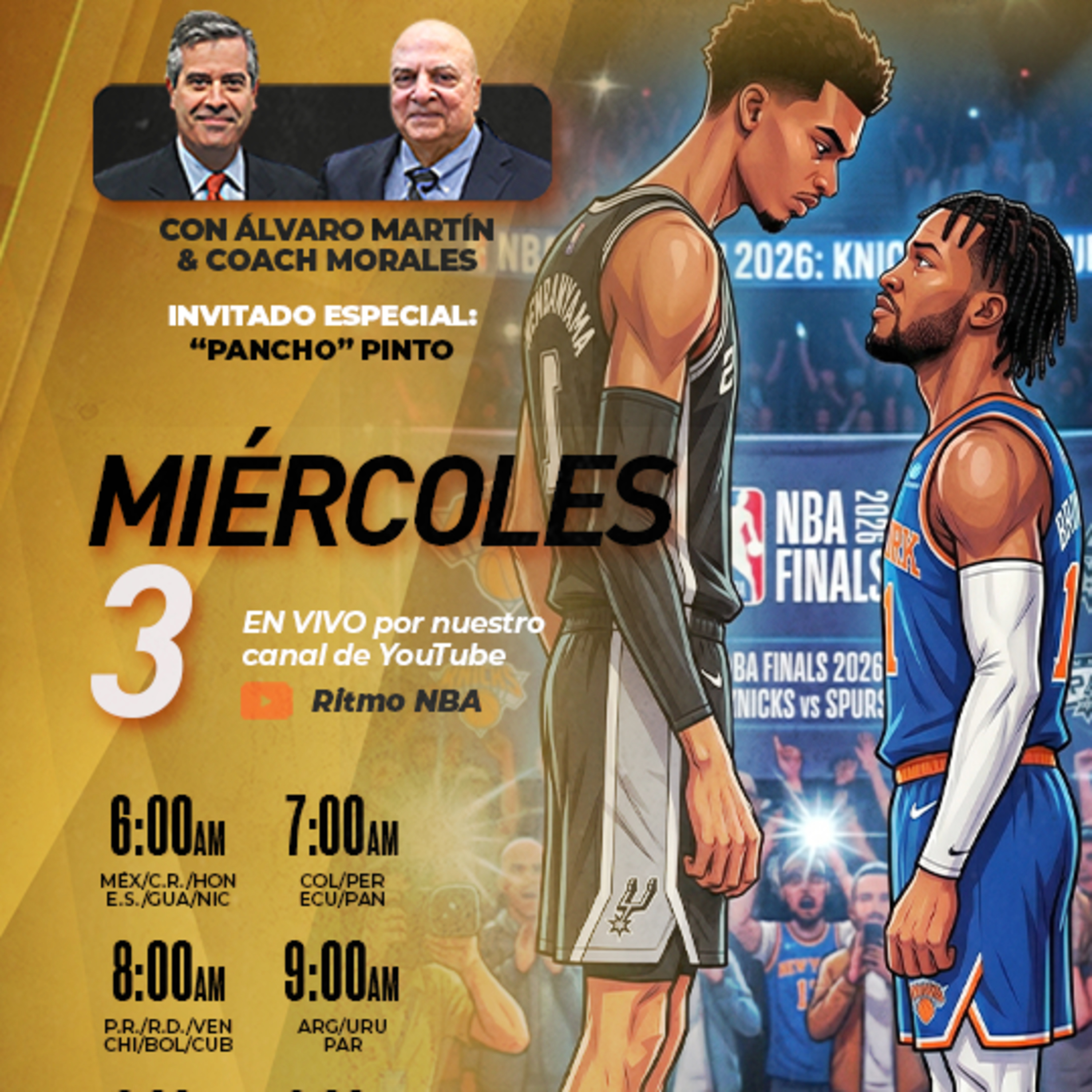 FINALES AL DÍA #2 🏀 | Álvaro Martín & Coach Morales con Francisco "Pancho” PInto