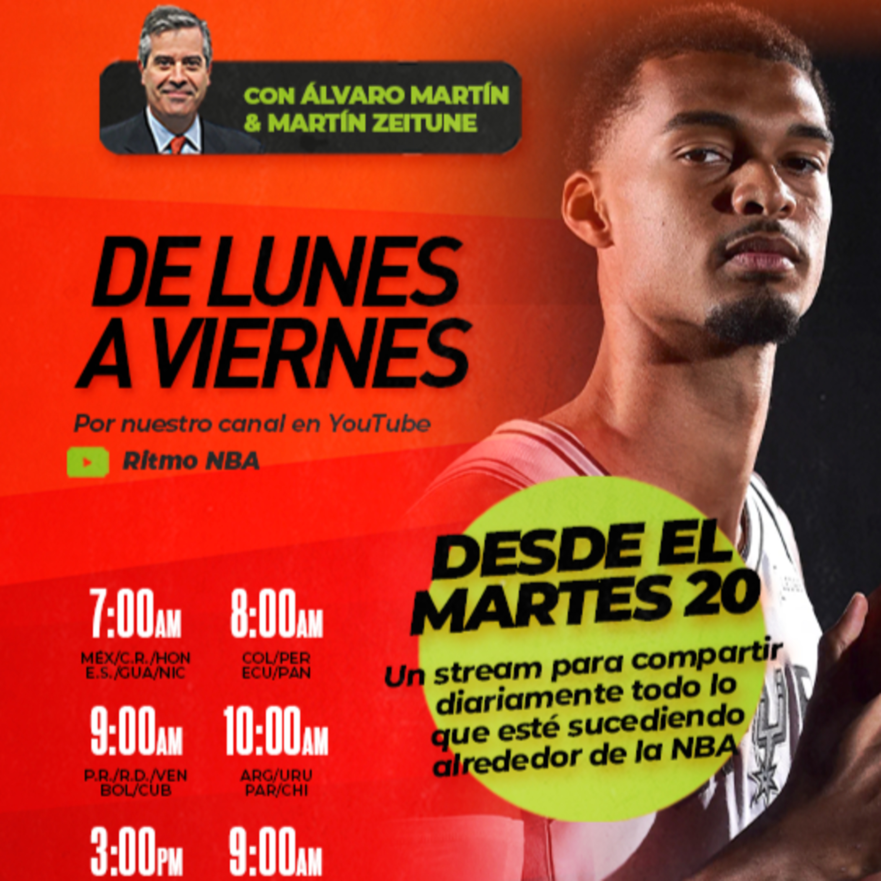 Portada de Ritmo NBA - Álvaro Martín
