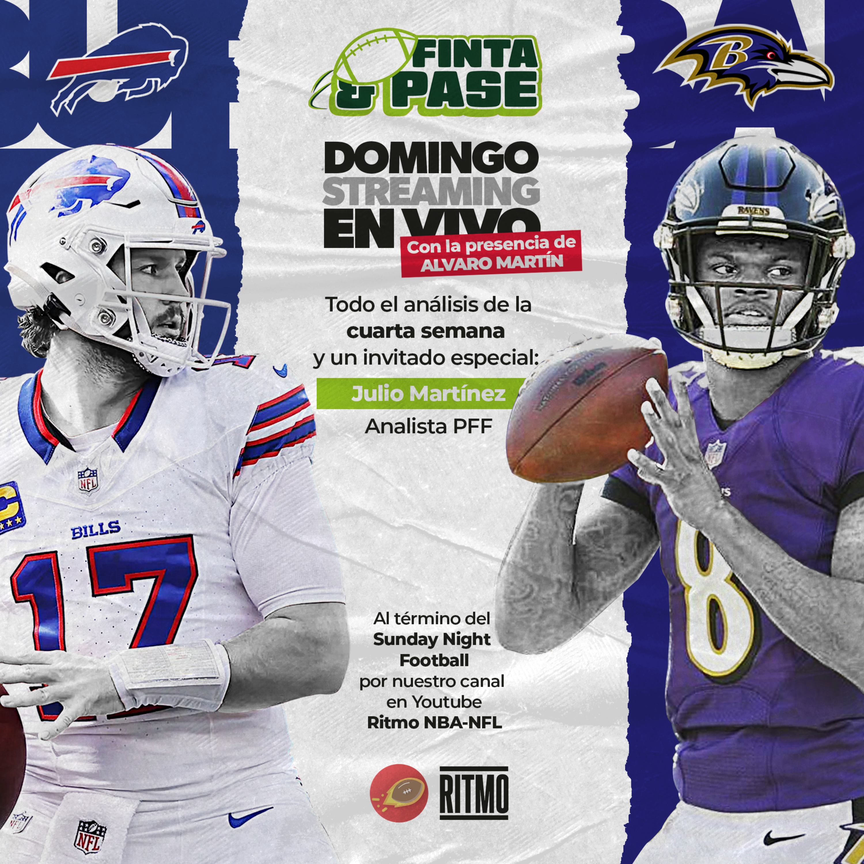 Análisis de la cuarta semana | Ritmo NFL T5 E16 | Finta & Pase episode artwork