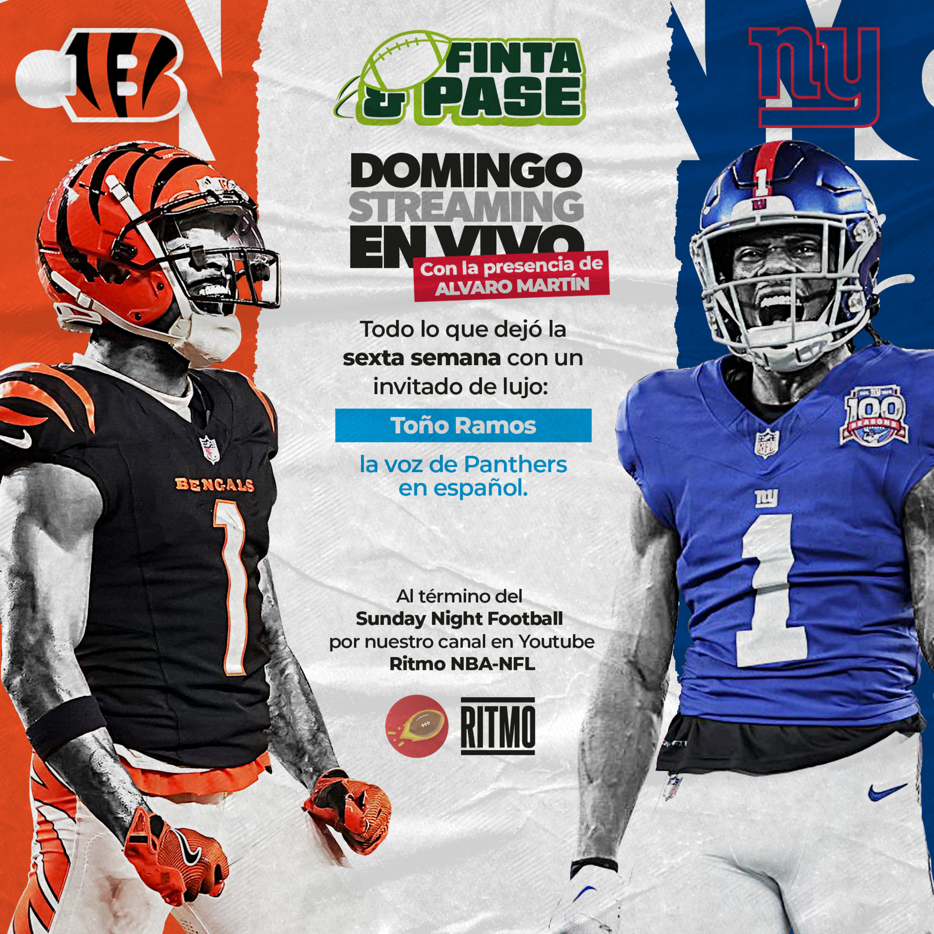 Análisis de la sexta semana | Ritmo NFL T5 E28 | Finta & Pase episode artwork