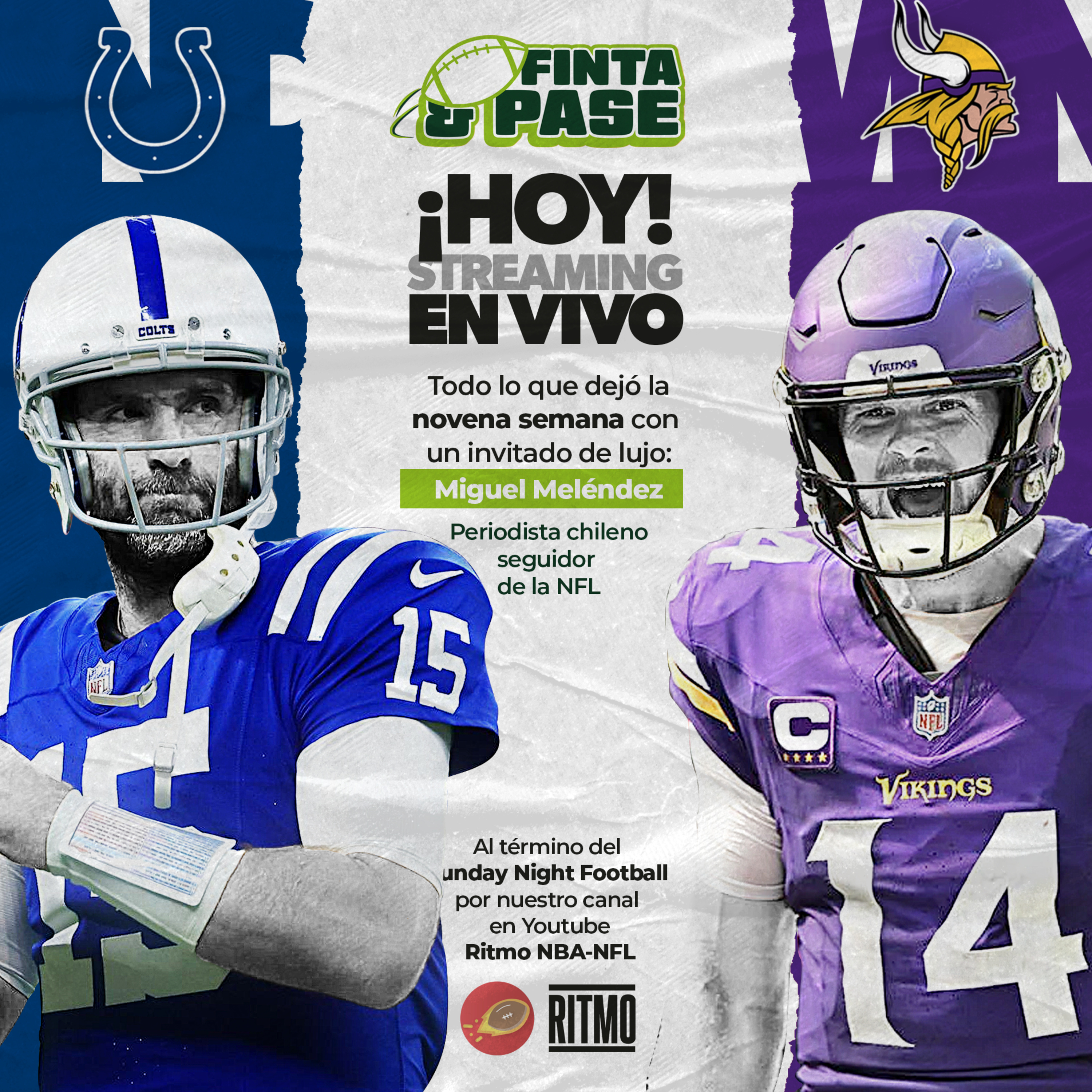 Análisis de la novena semana | Ritmo NFL T5 E49 | Finta & Pase episode artwork