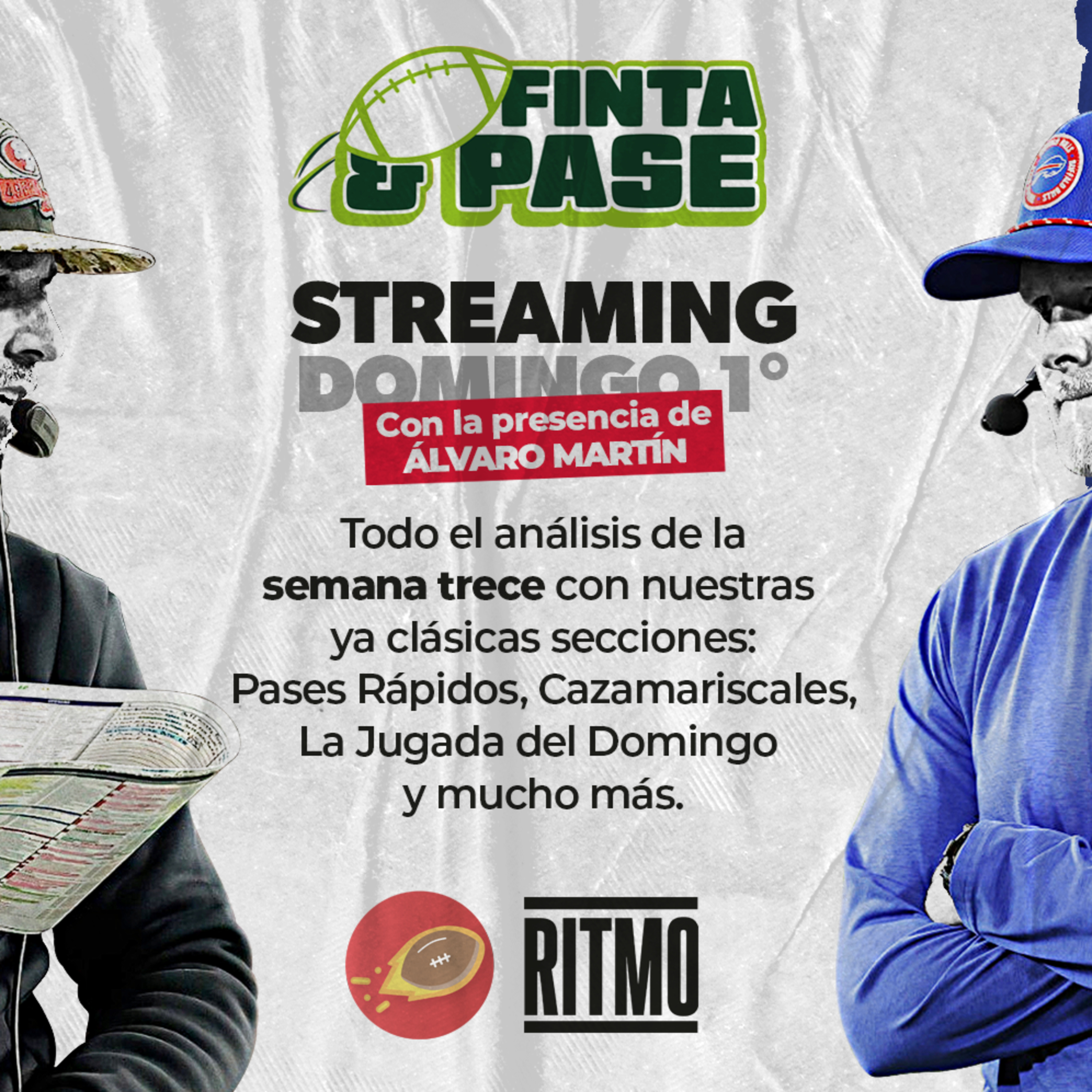 Análisis de la semana 13 | Ritmo NFL T5 E73 | Finta & Pase episode artwork