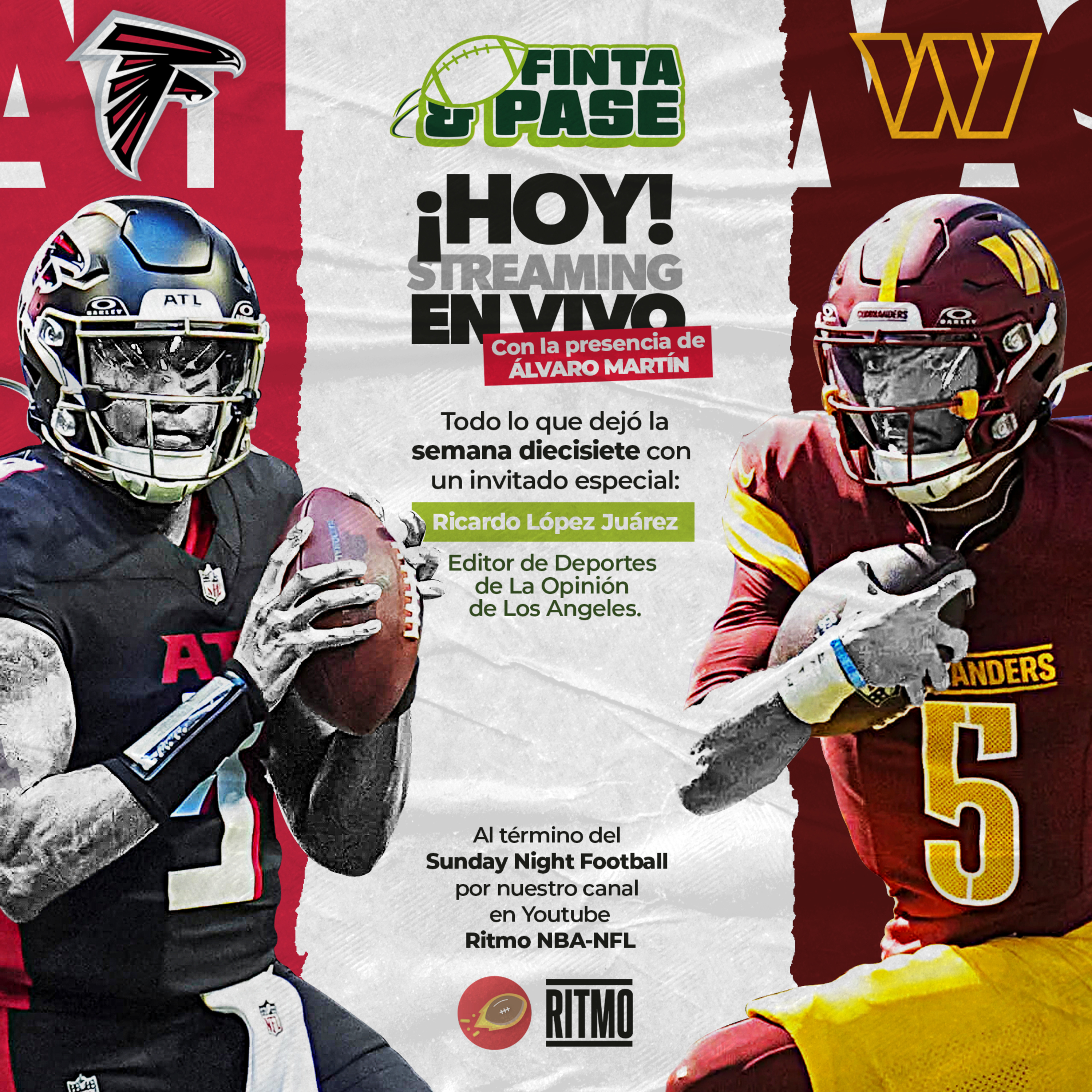 Análisis de la semana 17 | Ritmo NFL T5 E97 | Finta & Pase episode artwork