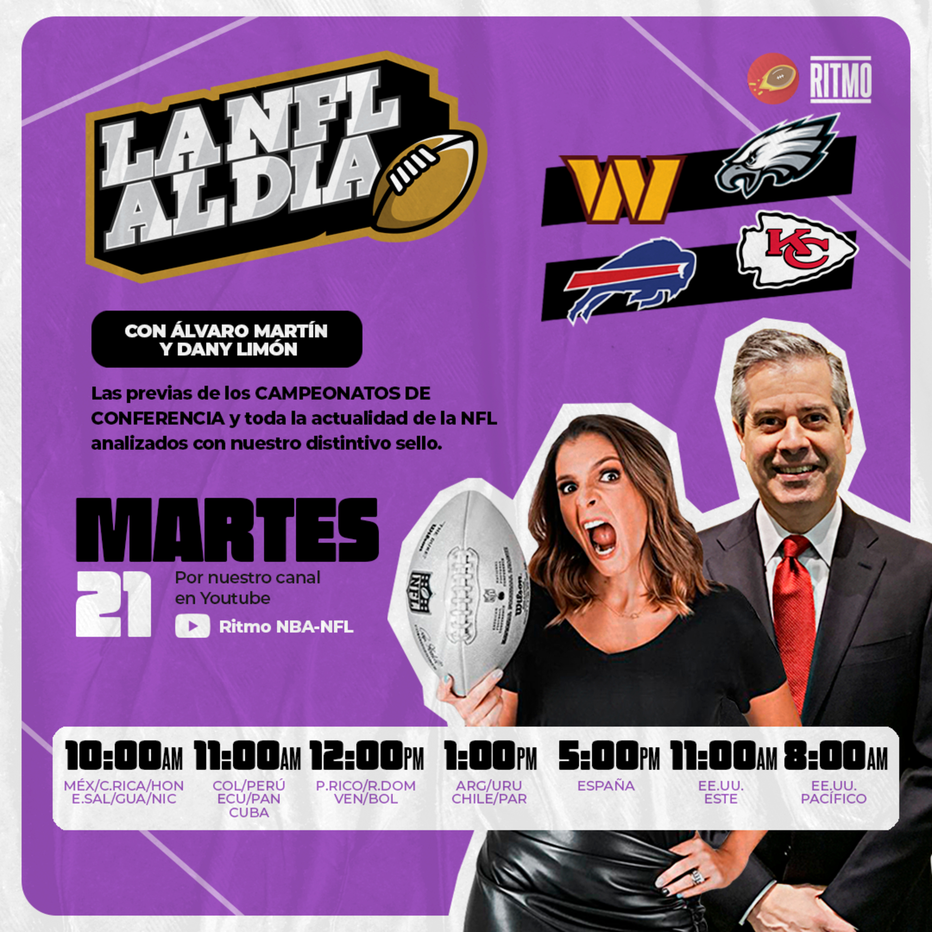 NFL AL DÍA #3 | Álvaro Martín & Dany Limón | Ritmo NFL T5 123 episode artwork