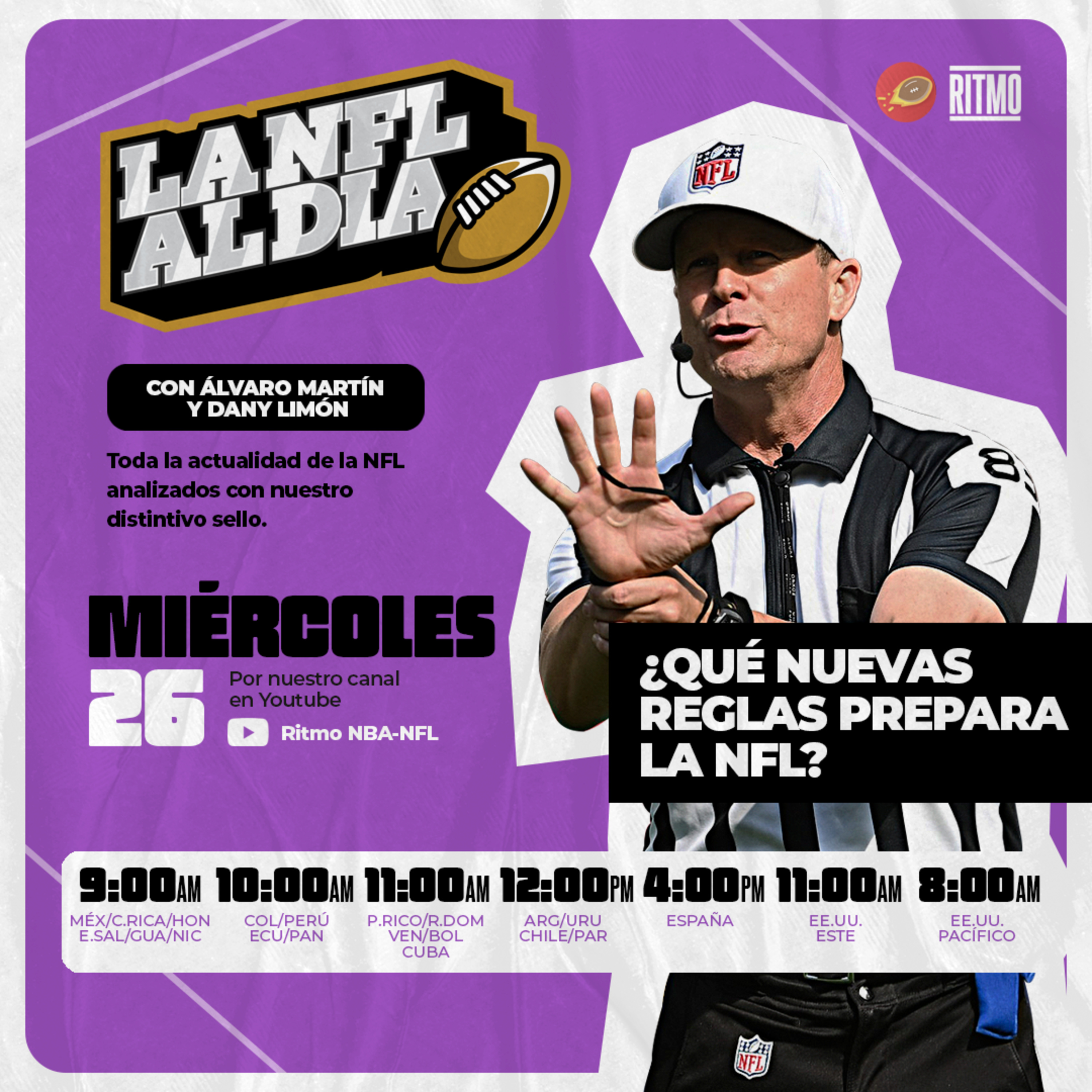 Ritmo NFL - Álvaro Martín