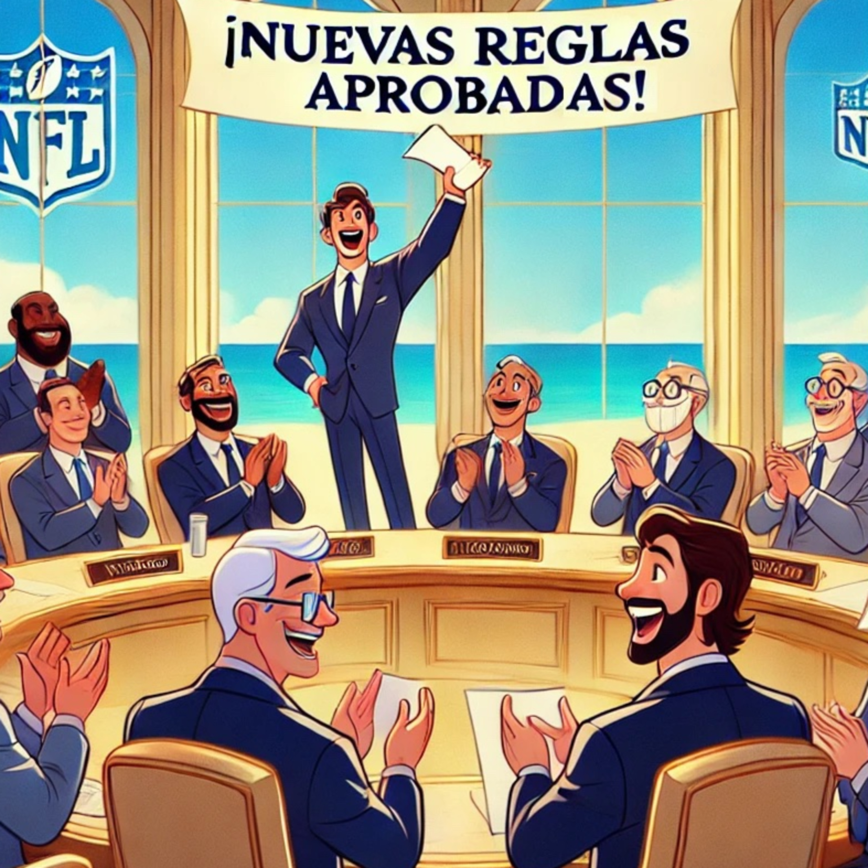 Ojo de halcón y más: lo nuevo en las reglas NFL 2025 | 🏈 Ritmo NFL T6 E28 episode artwork