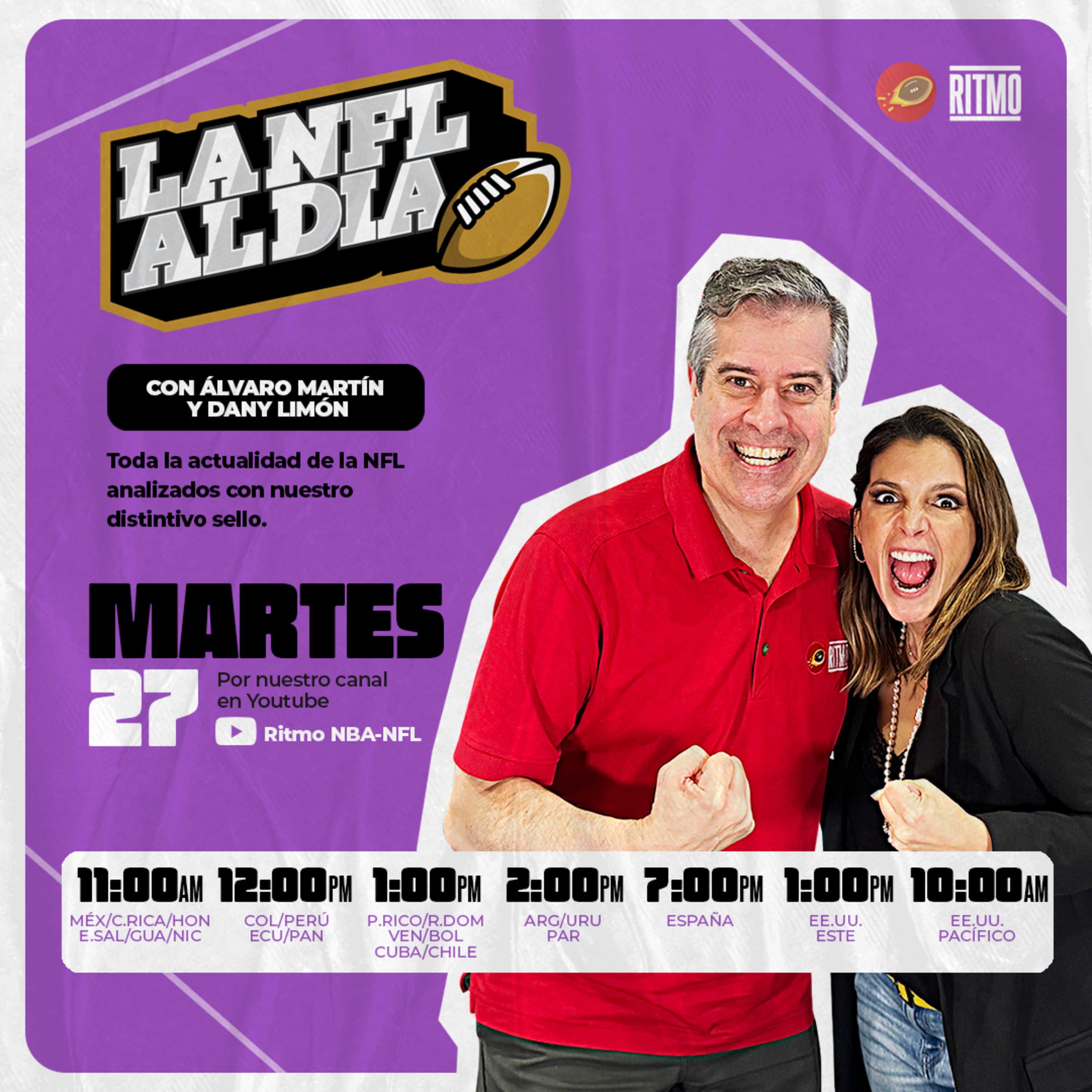 Ritmo NFL - Álvaro Martín