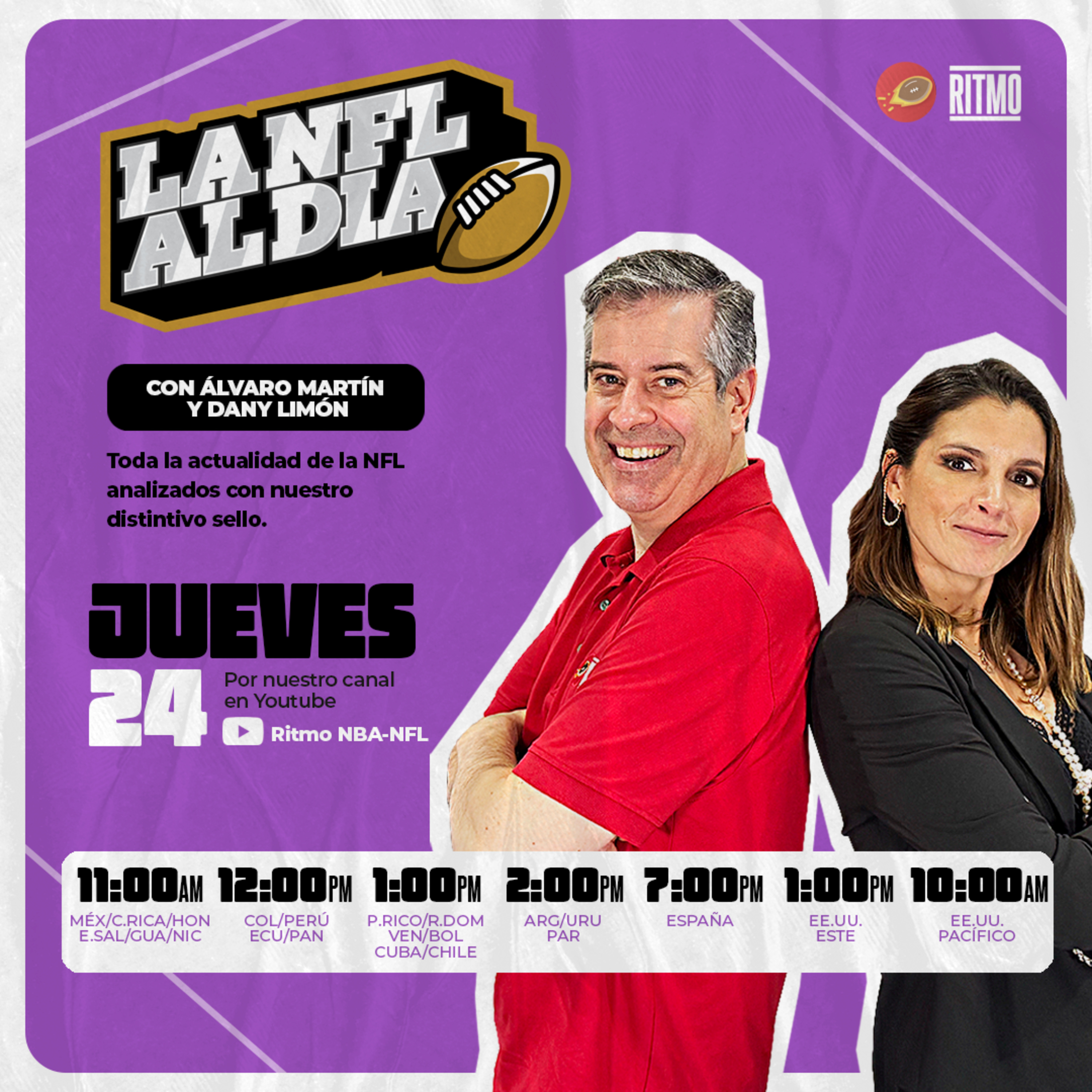 Ritmo NFL - Álvaro Martín