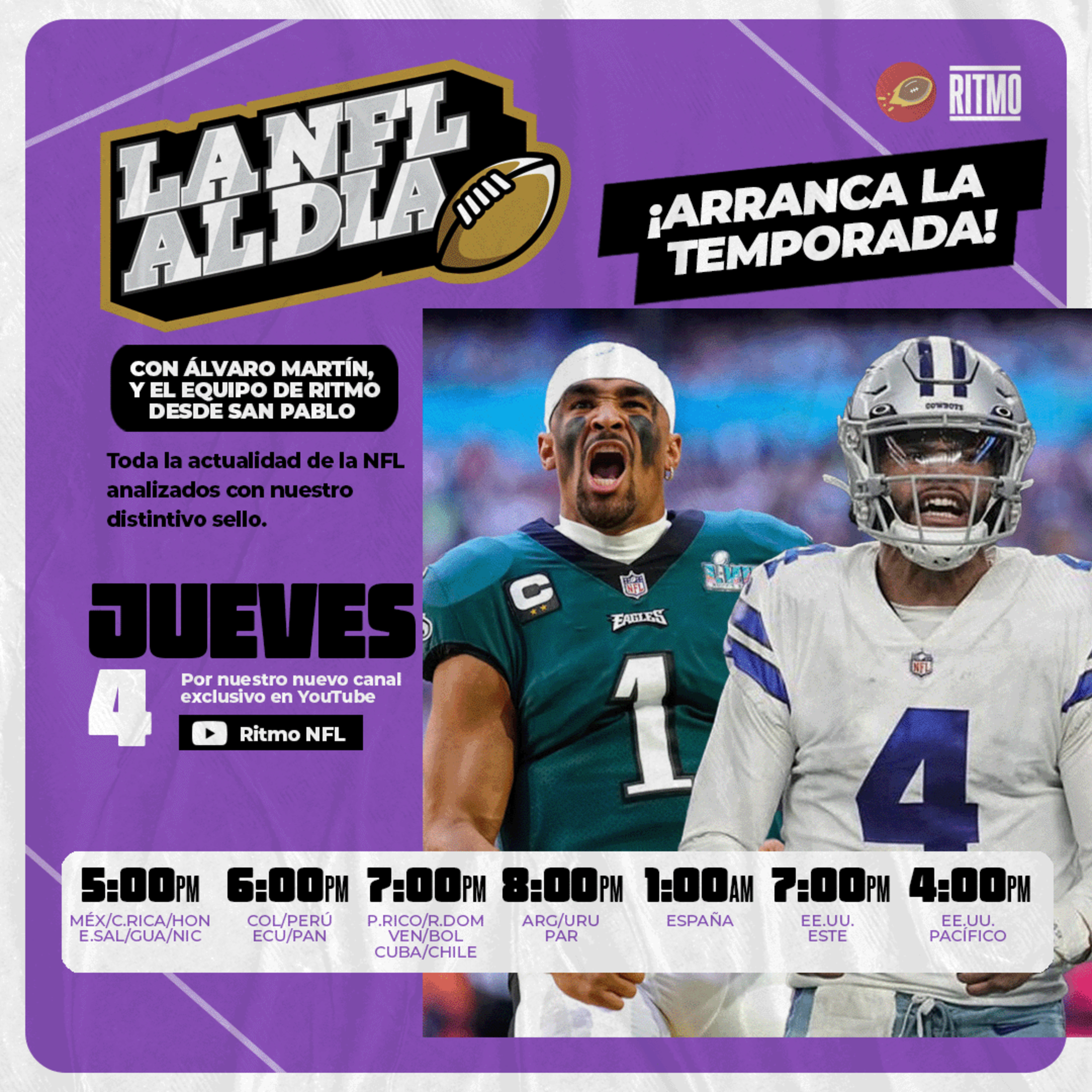 Ritmo NFL - Álvaro Martín