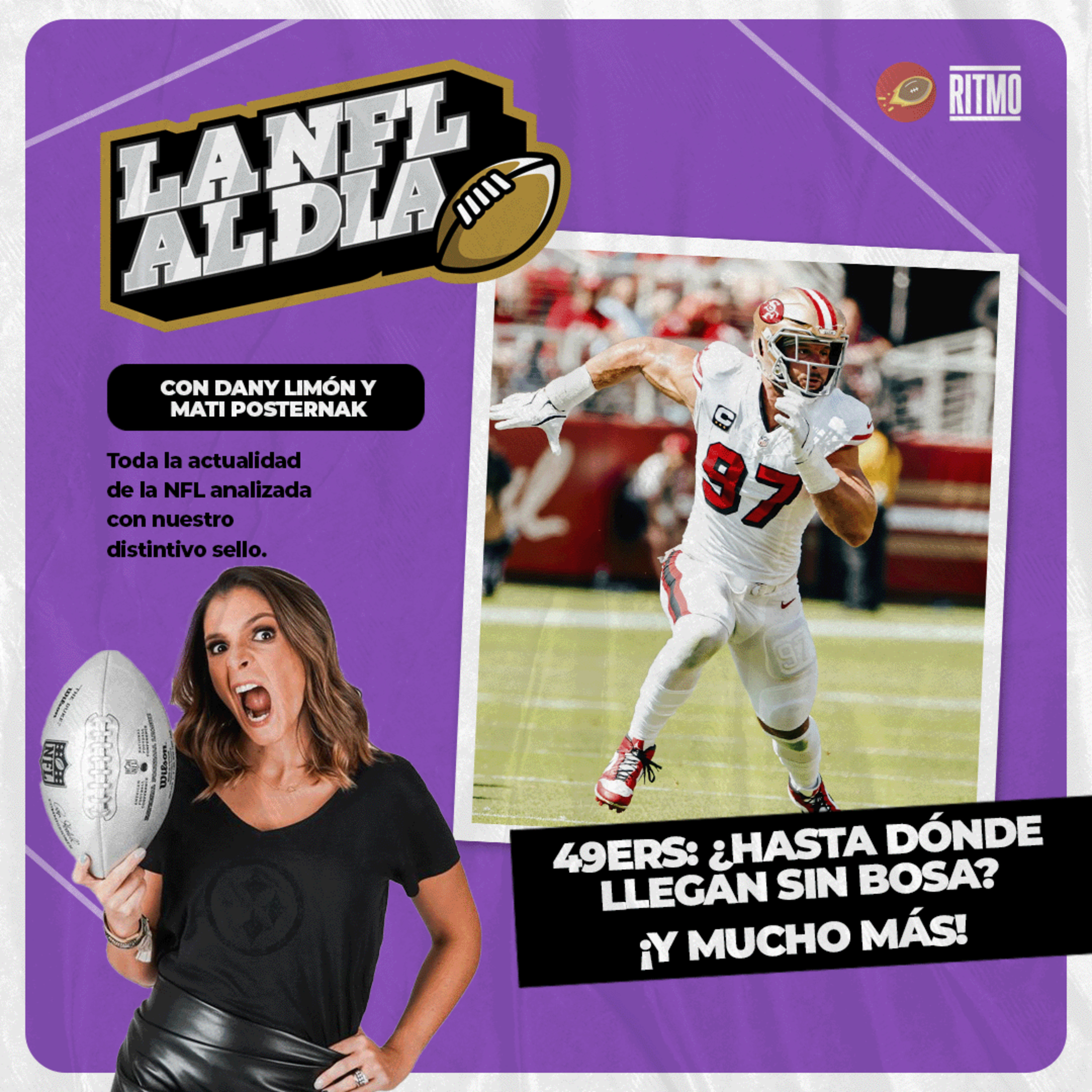 49ers: 3-0 pero con más lesionados 🏈 LA NFL AL DÍA #24 | Dany Limón & Mati Posternak episode artwork
