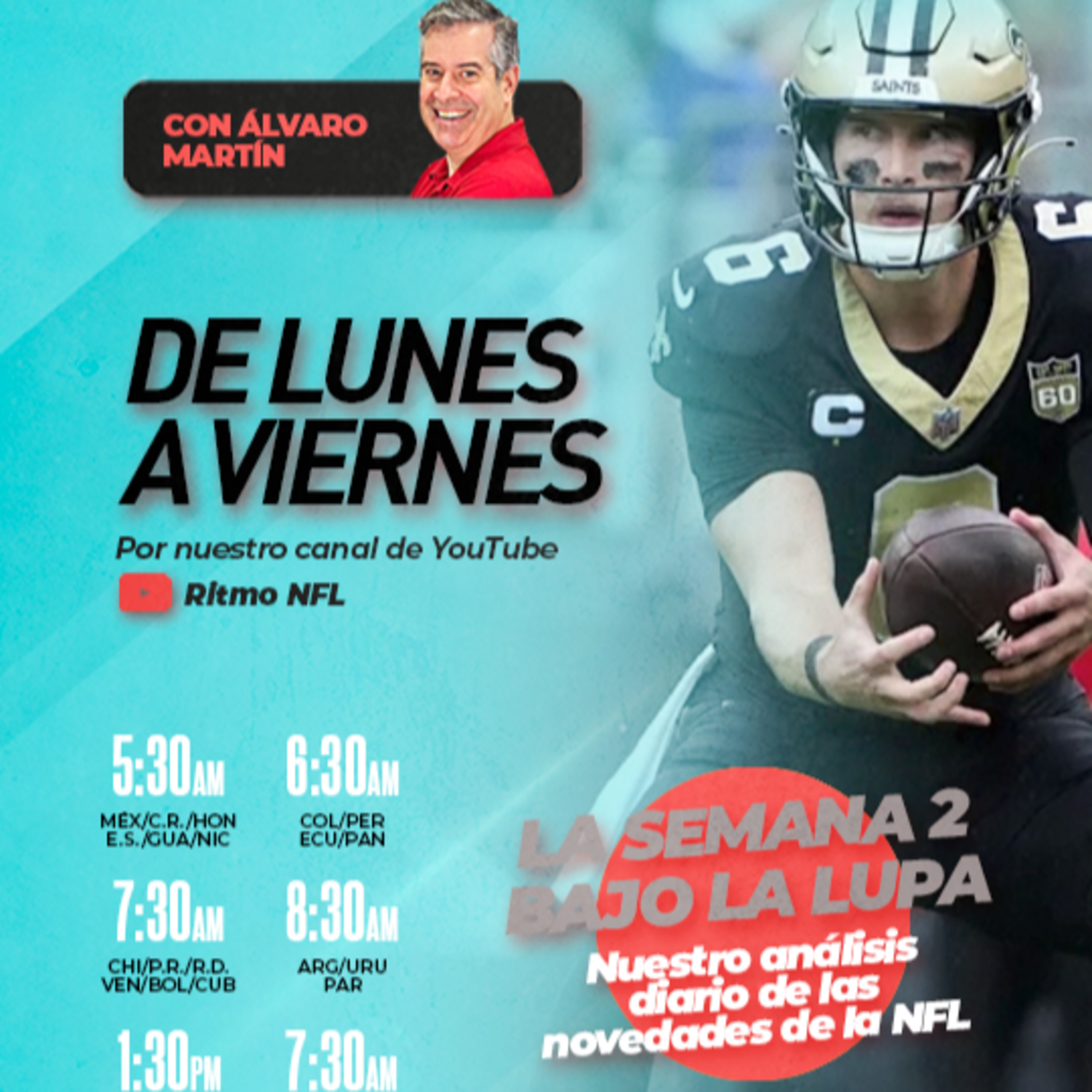 Tyler Shough es el QB de moda 🏈 NFL AL DÍA A:M #11 | Lun 21.sep.26