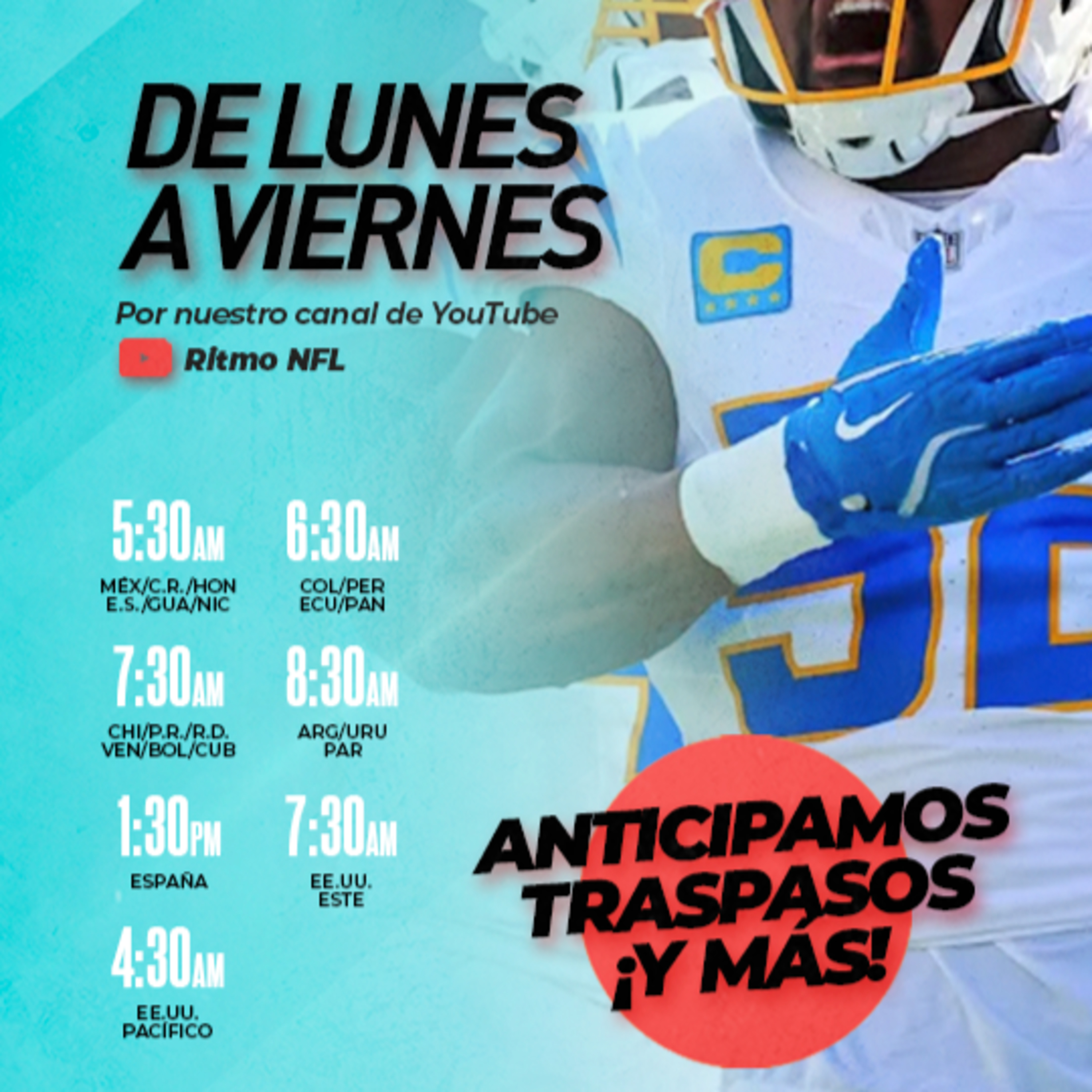 Portada de Ritmo NFL - Álvaro Martín