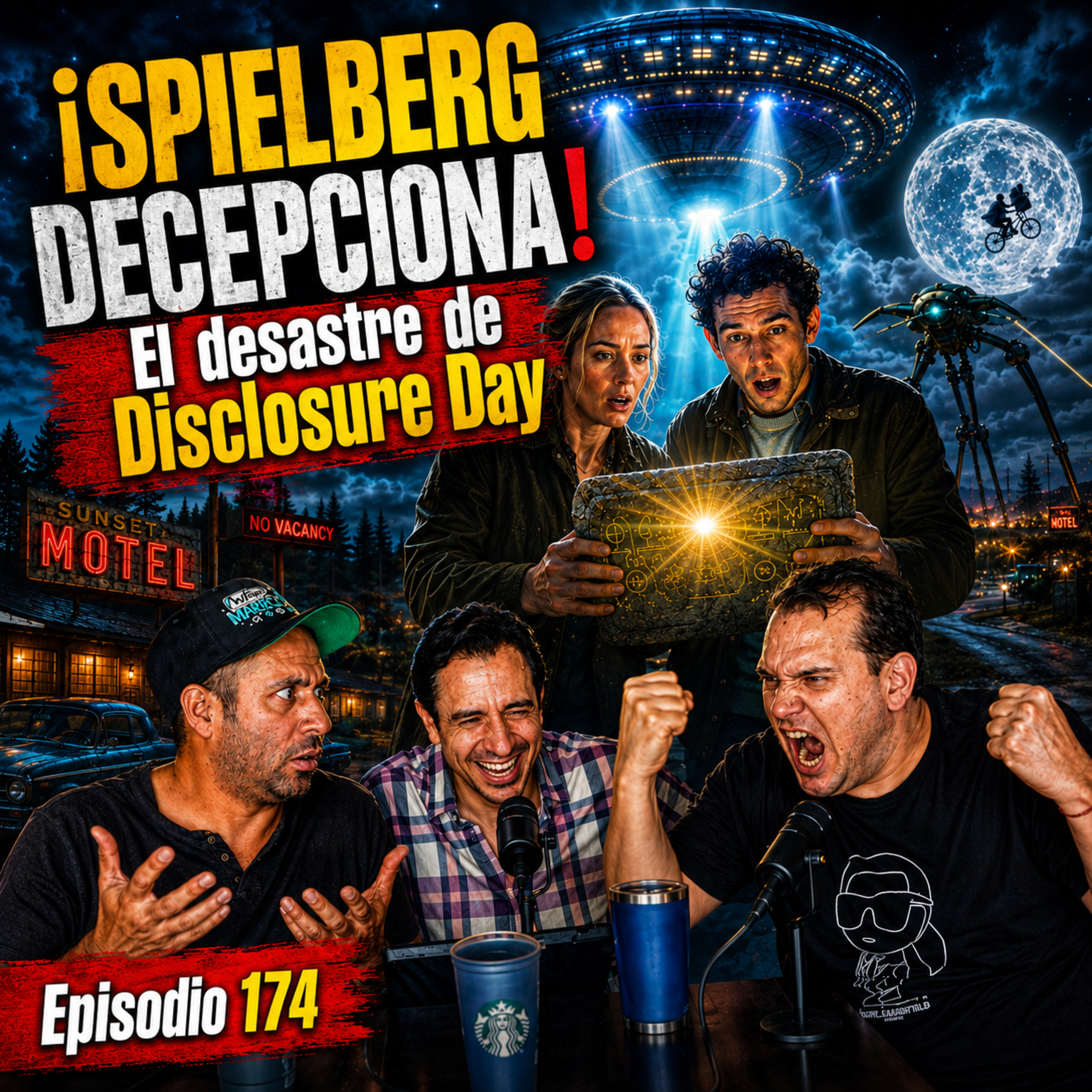 174| ¡SPIELBERG DECEPCIONA! El desastre de Disclosure Day episode artwork